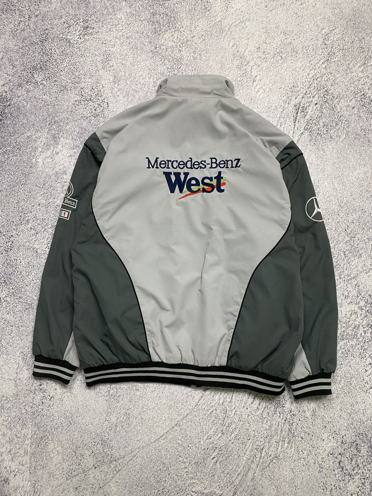 Formula 1 Adidas Mercedes-Benz McLaren F1 Racing Reversible Jacket 90s Size US XL / EU 56 / 4 - 5 Thumbnail