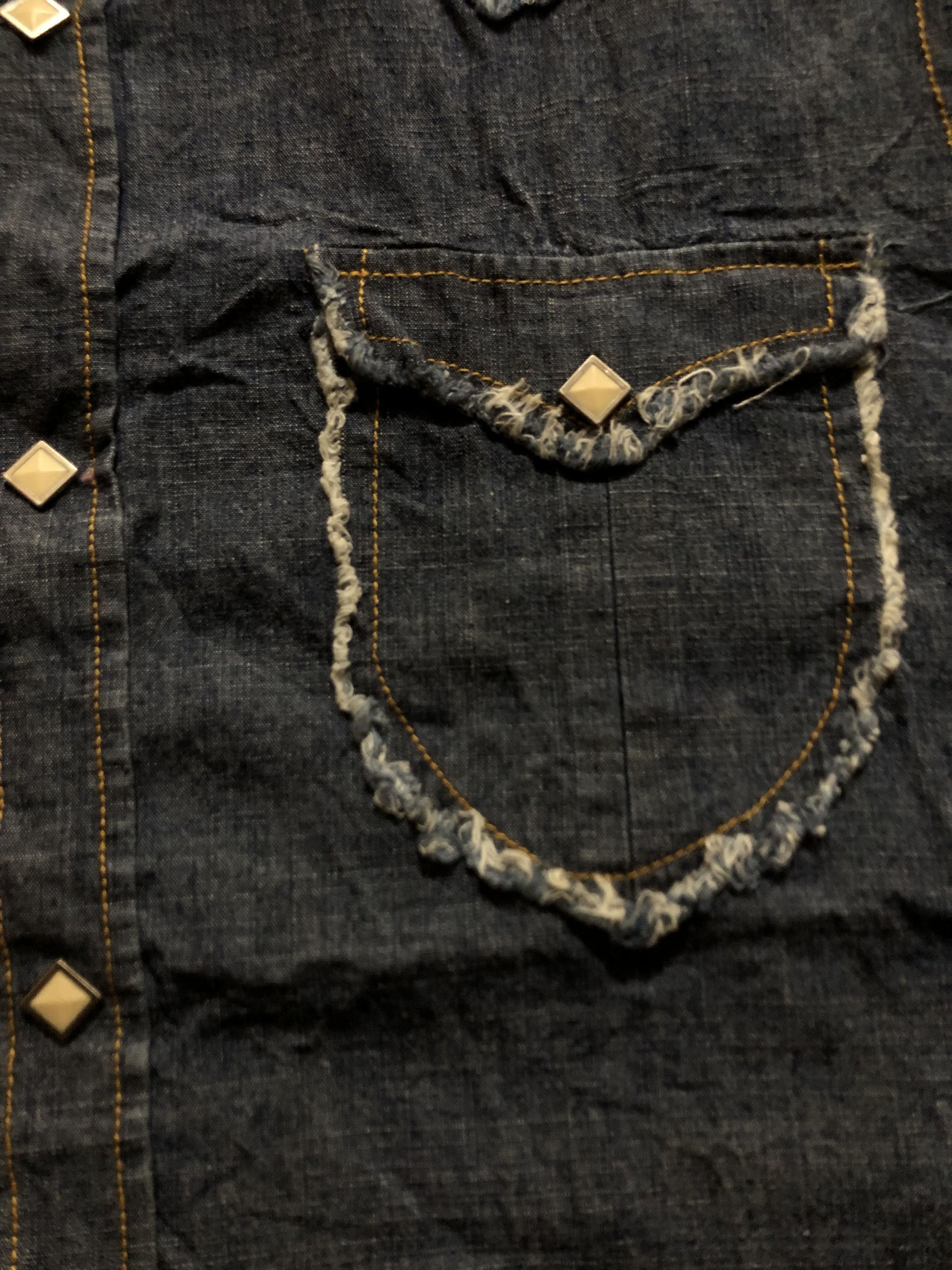 semanticdesign Semantic Design Denim Vest Like Lgb Seditionaries if6was9 Size US M / EU 48-50 / 2 - 8 Thumbnail