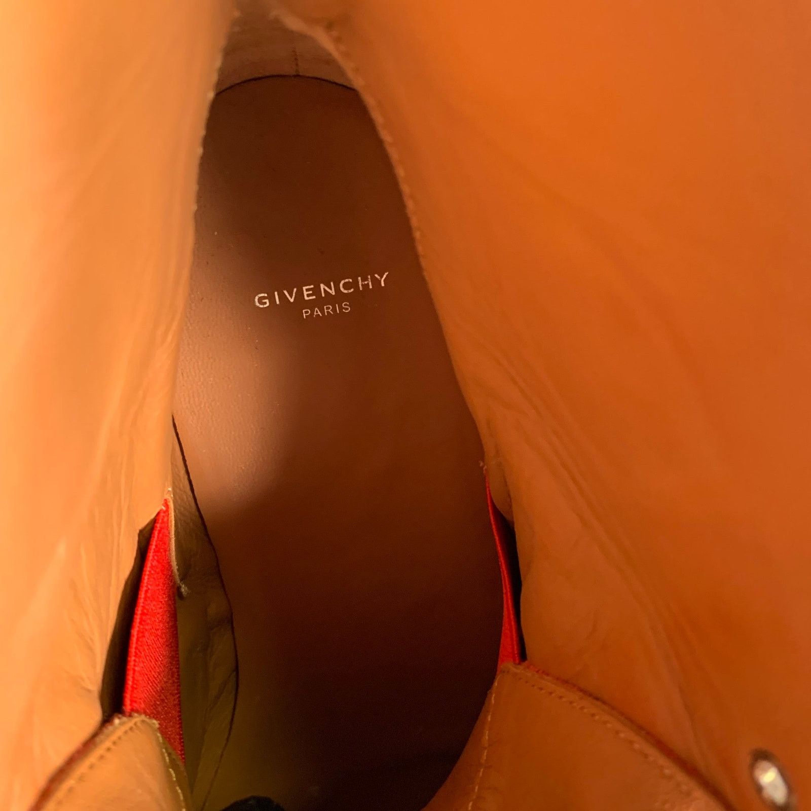 Givenchy GIVENCHY Size 9 Red Studded Leather Belted Boots Size US 9 / EU 42 - 10 Thumbnail