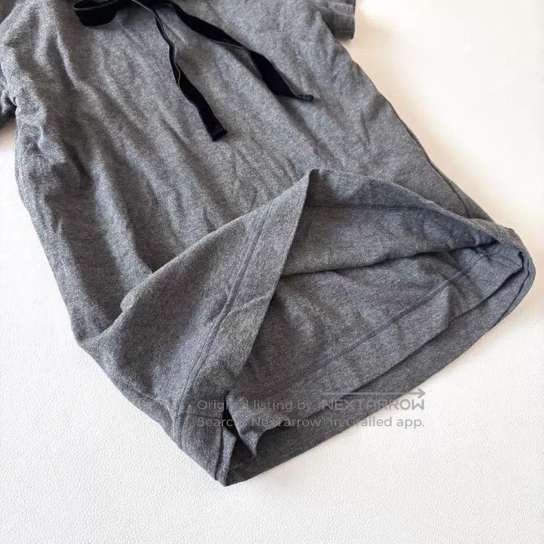 Comme des Garcons Comme des Garcons size F Double-layered T-shirt with velve Size S / US 4 / IT 40 - 5 Thumbnail