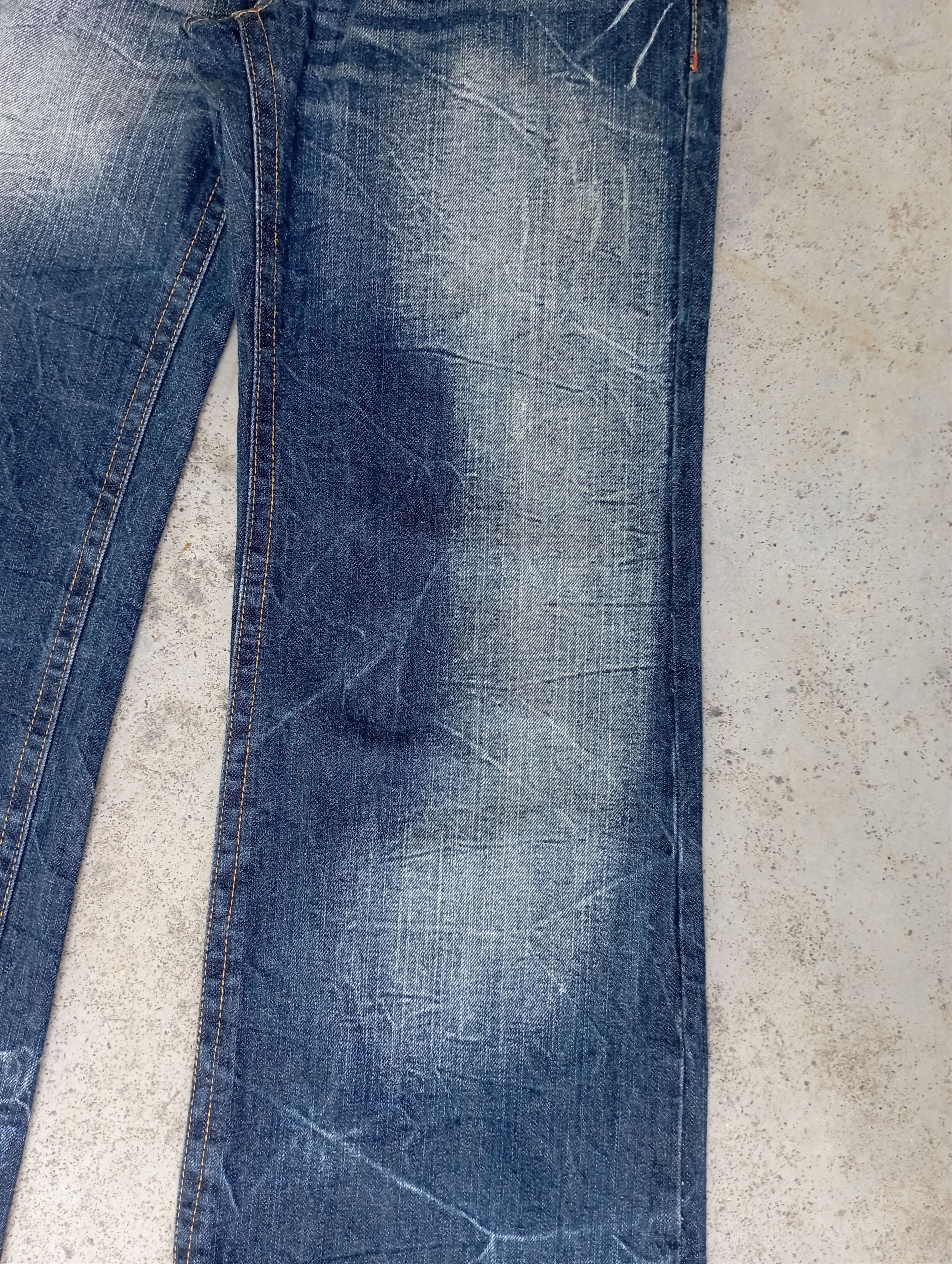 Tornado Mart Super Flare Jeans Japan lightning Wash Baggy Flare Jeans Size US 30 / EU 46 - 4 Thumbnail