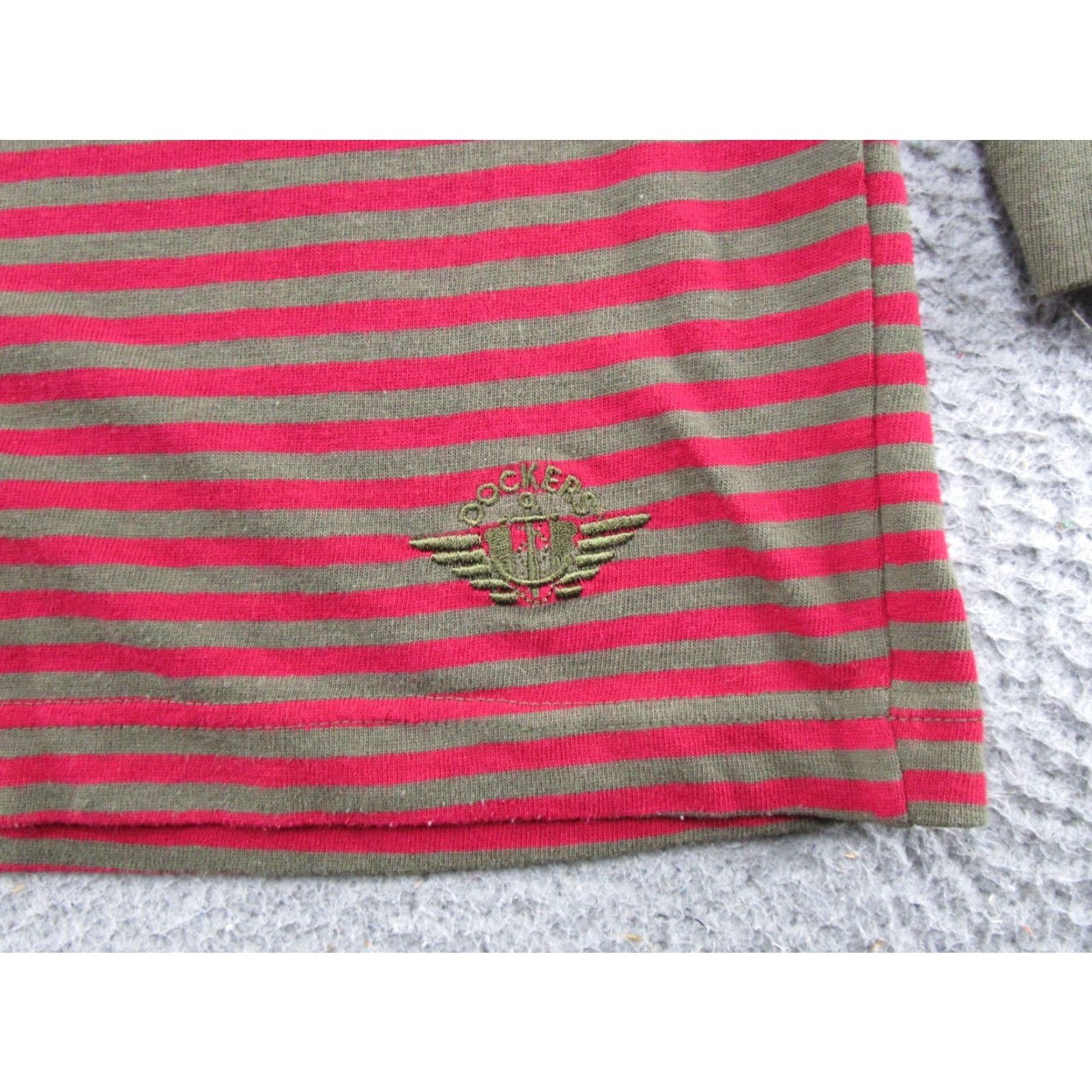 Dockers VTG Dockers Striped Long Sleeve Shirt M 90s Colorway Multi-Color Skater Coca? (But must only use words from original title)" Size US M / EU 48-50 / 2 - 3 Thumbnail