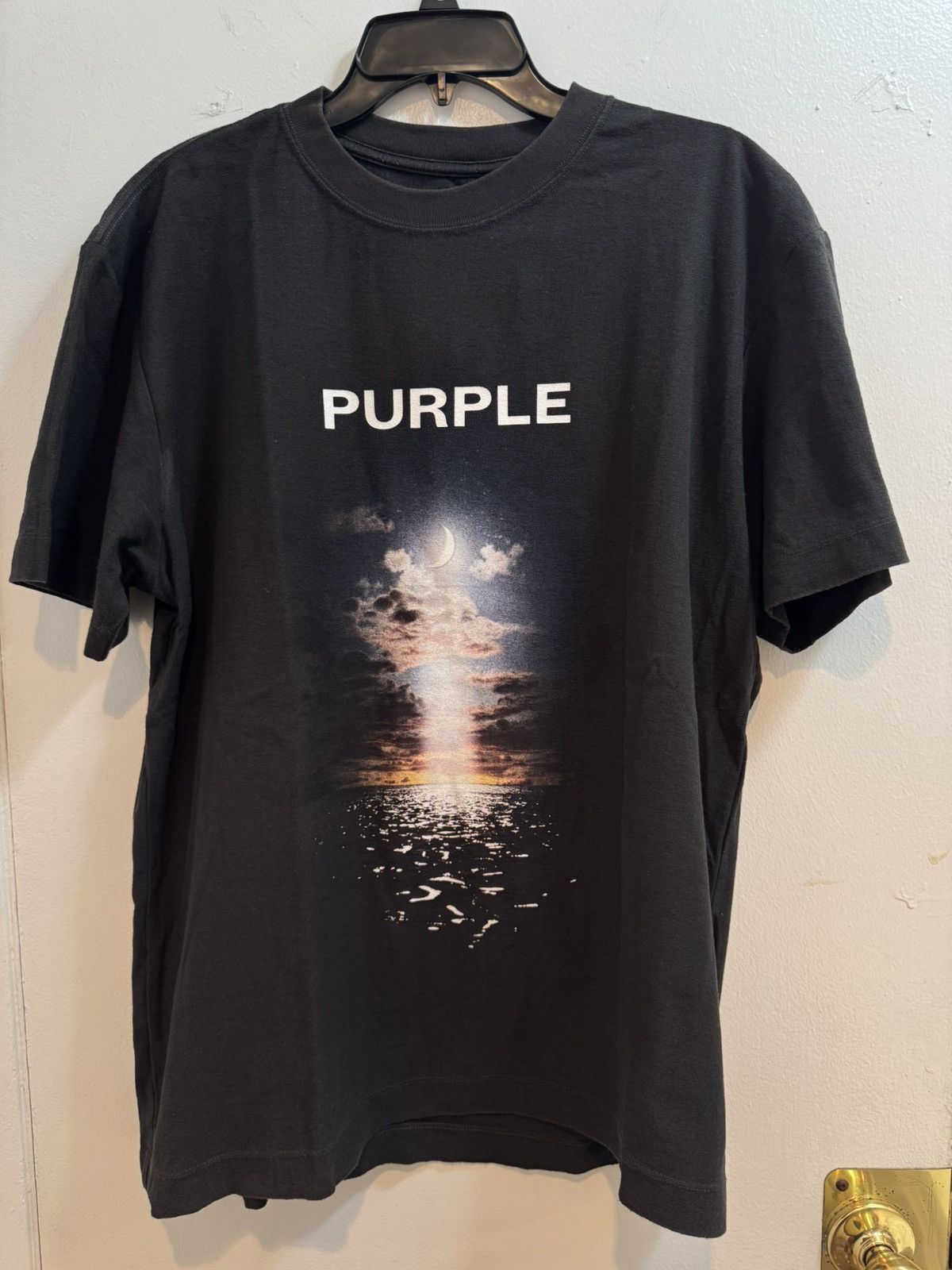 Purple Brand PURPLE BRAND Night Wim Print T-Shirt Size US M / EU 48-50 / 2 - 2 Thumbnail