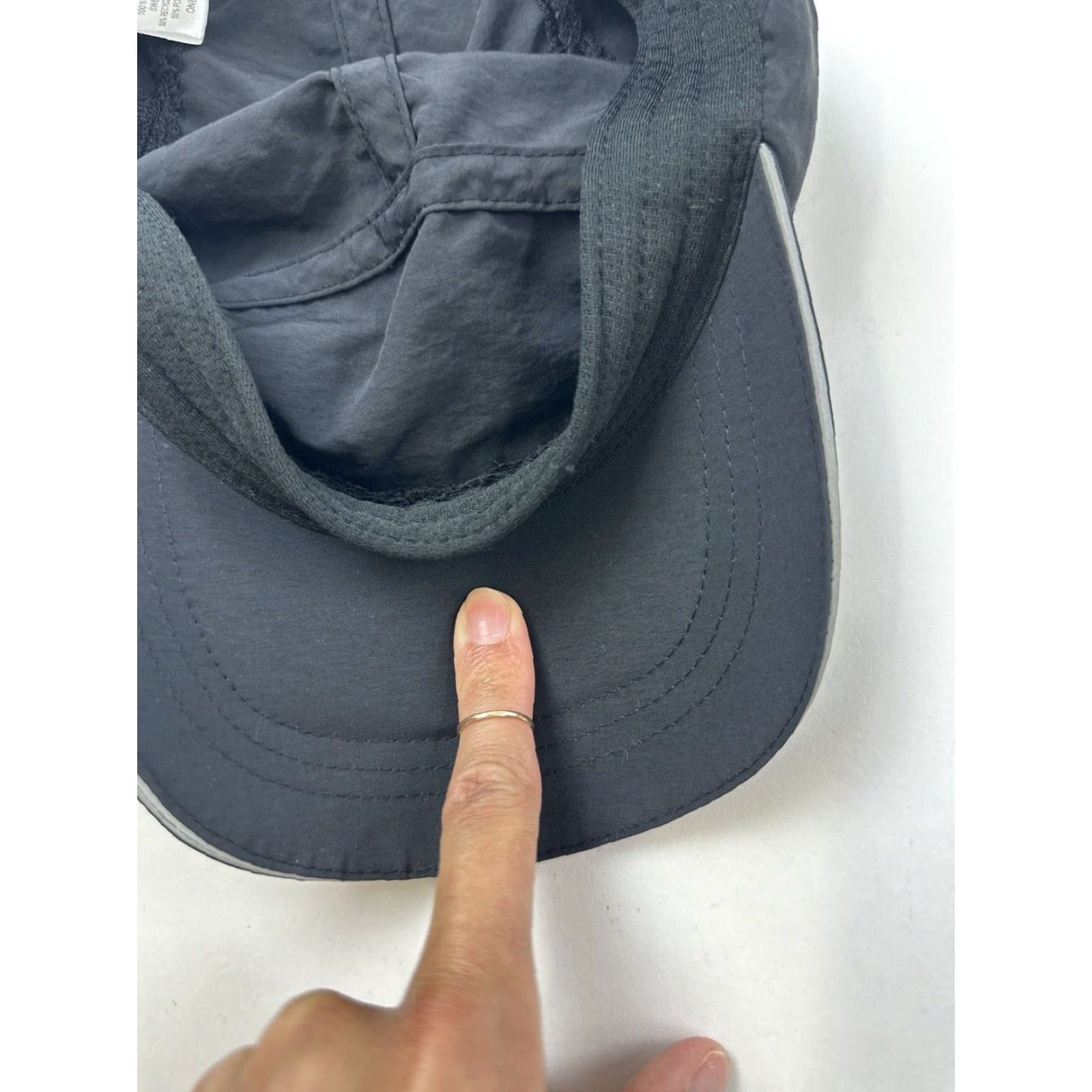 Vintage REI Hat Men’s OS Adjustable Black 5 Panel Hiking Gorpcore Size ONE SIZE - 4 Thumbnail
