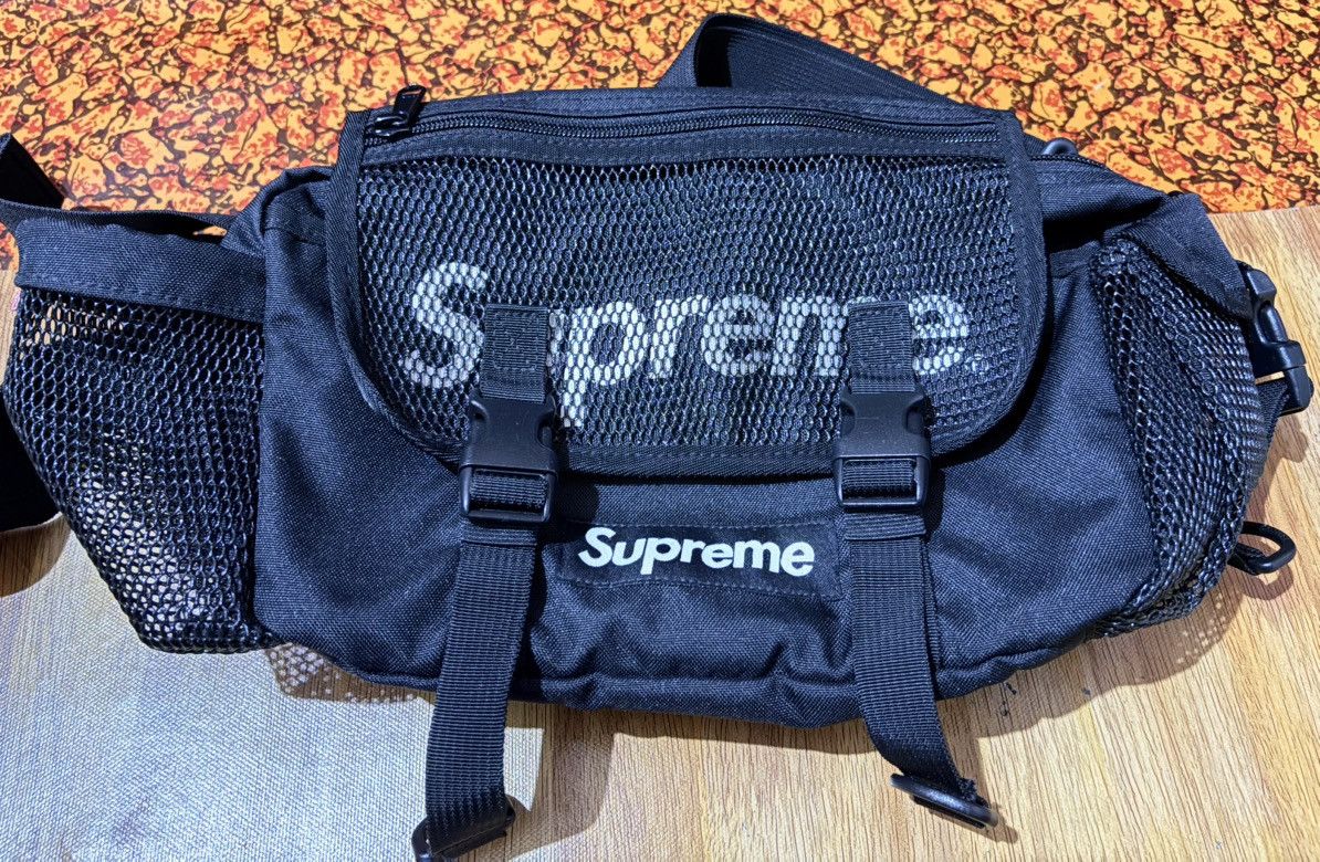 Supreme 18FW Waist bag ／ブラック Supreme Waist Bag (FW18) Black - FW18 - US