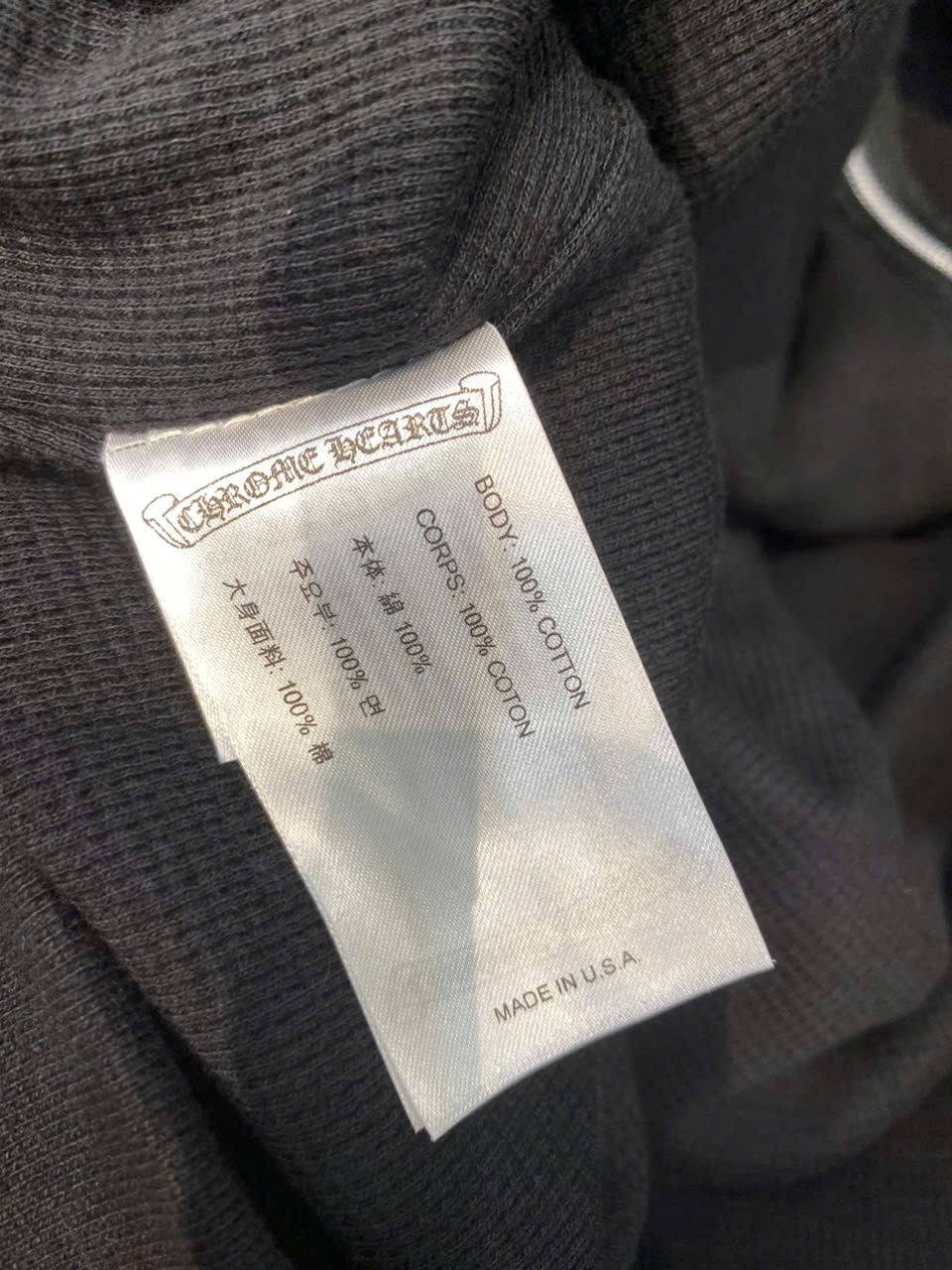 Chrome Hearts CHROME HEARTS Camo Horseshoe Zip Up Hoodie BLACK Size US M / EU 48-50 / 2 - 10 Thumbnail
