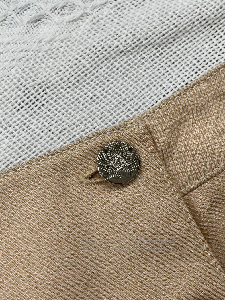 Hermes Hermes Double-breasted half skirt Size 24" / US 00 / IT 34 - 2 Thumbnail