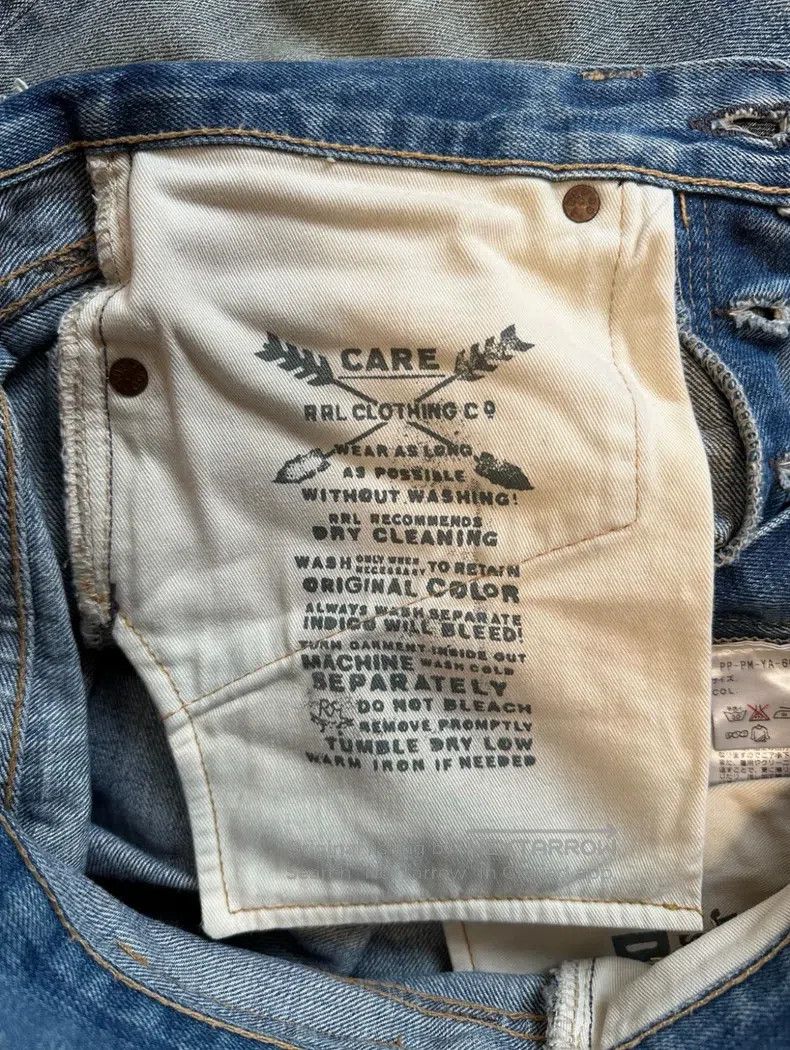 RRL Ralph Lauren RRL Ralph Lauren Old rare white label American vintage was Size US 30 / EU 46 - 6 Thumbnail
