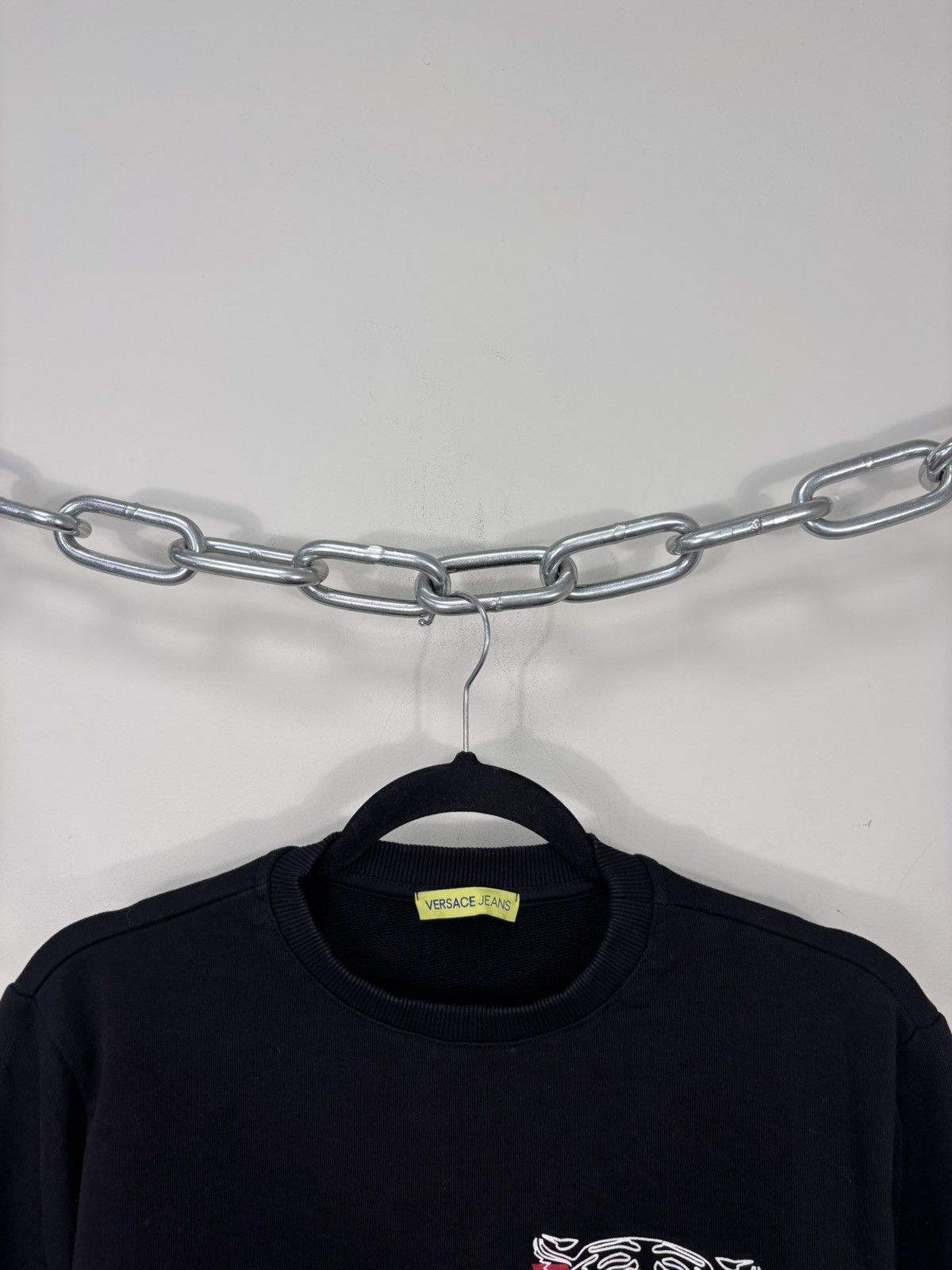 Versace Jeans Couture Versace Jeans Couture Men’s Black Tiger Logo Sweatshirt Size US M / EU 48-50 / 2 - 4 Thumbnail