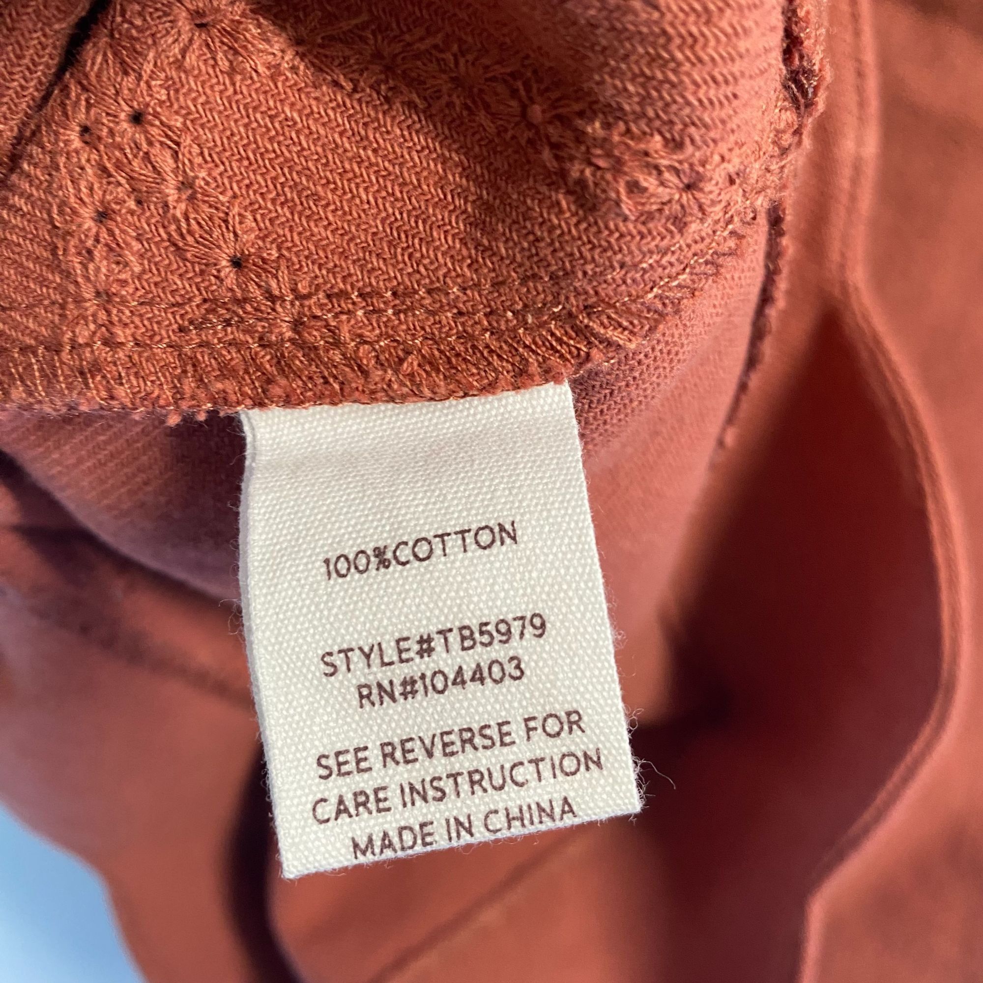 Other Altar'd State Rust Scalloped Hem Embroidered Skirt Size Larg Size 32" / US 10 / IT 46 - 5 Thumbnail