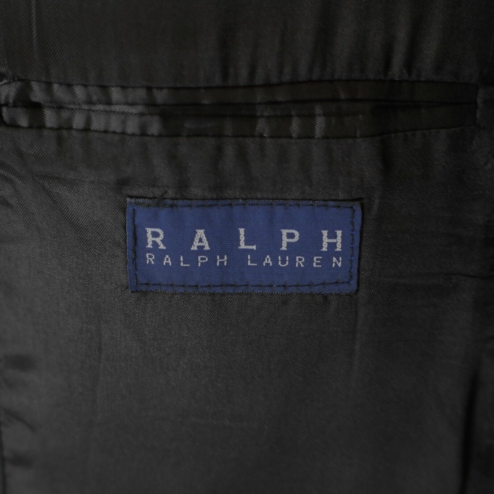 Ralph Lauren Ralph Lauren Wool Cashmere Gray Plaid Blue Windowpane 2 Butt Size 42R - 8 Thumbnail