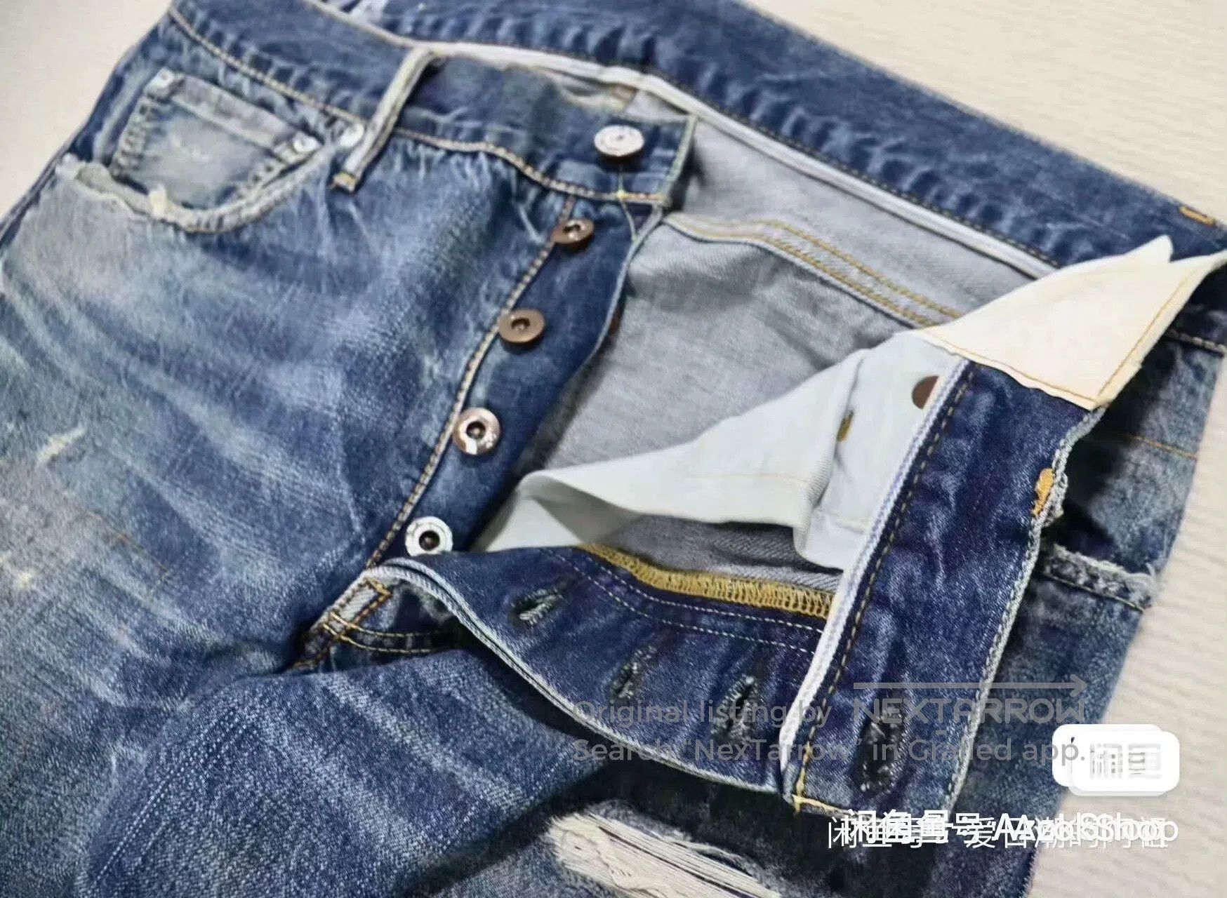 Visvim Visvim Dry4 Social Sculpture Denim. Size US 26 / EU 42 - 6 Thumbnail