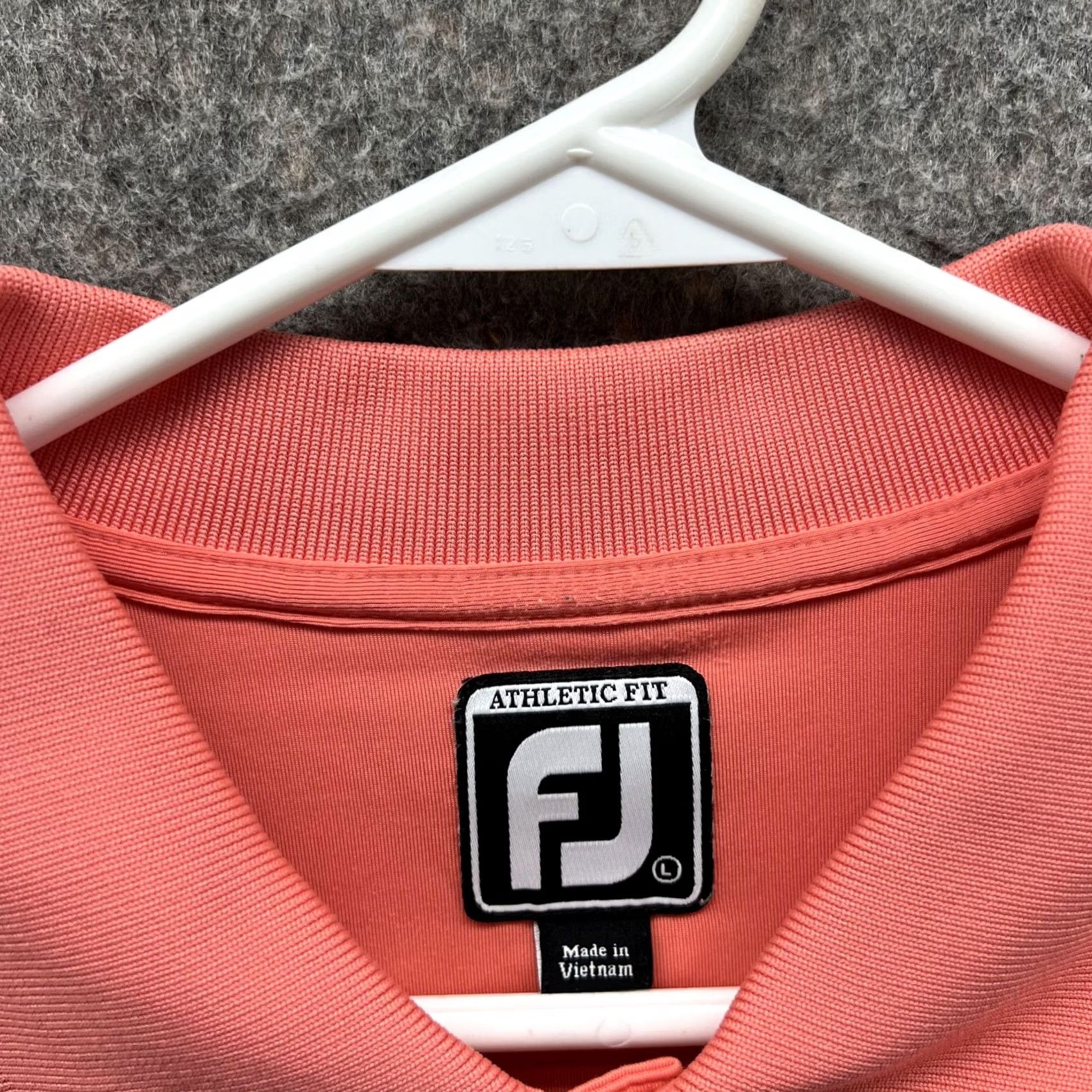 Footjoy FootJoy Polo Shirt Men Large Gray Athletic Polyester Spandex Golf Club Shirt Size US L / EU 52-54 / 3 - 5 Thumbnail