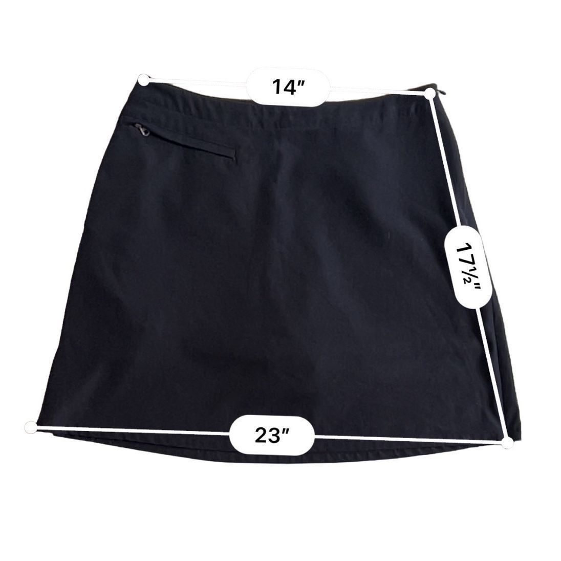 Patagonia Patagonia black Skort skirt size 8 Size 30" / US 8 / IT 44 - 3 Thumbnail