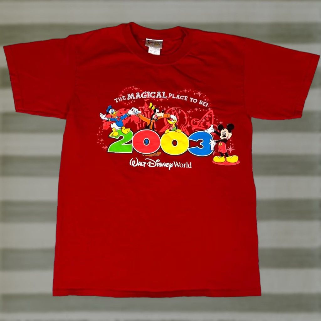 Disney VINTAGE Walt Disney World Unisex Adult T-Shirt Size US M / EU 48-50 / 2 - 1 Thumbnail