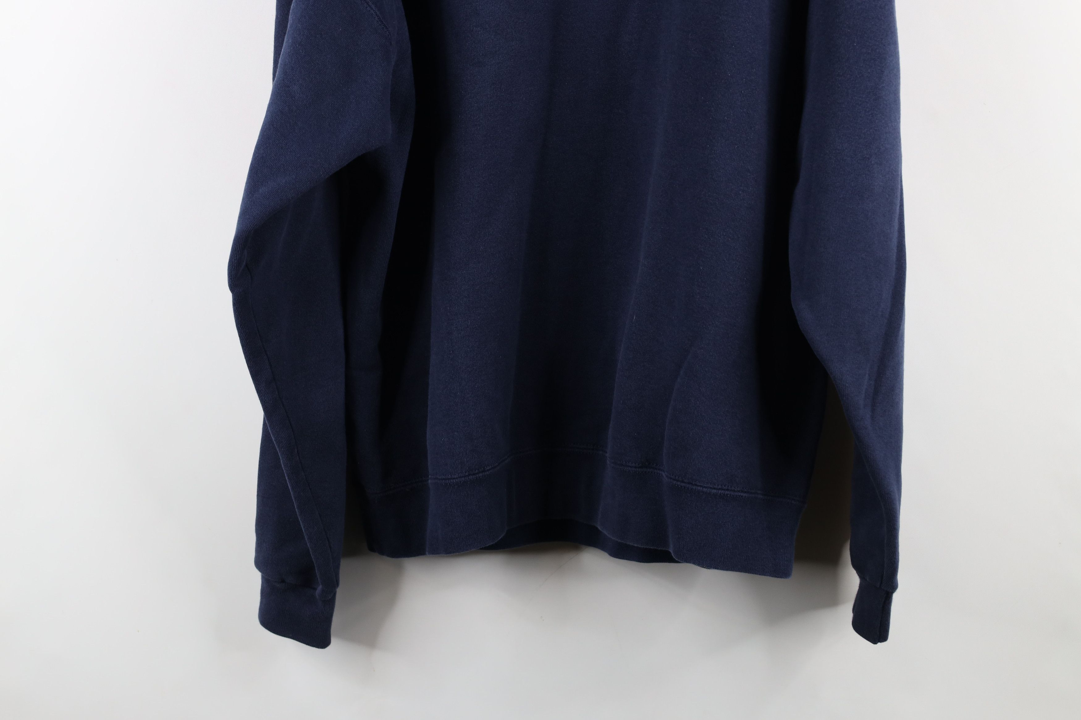 Vintage Vintage 90s John C Stennis CVN 74 War Ship Sweatshirt USA Size US L / EU 52-54 / 3 - 12 Thumbnail