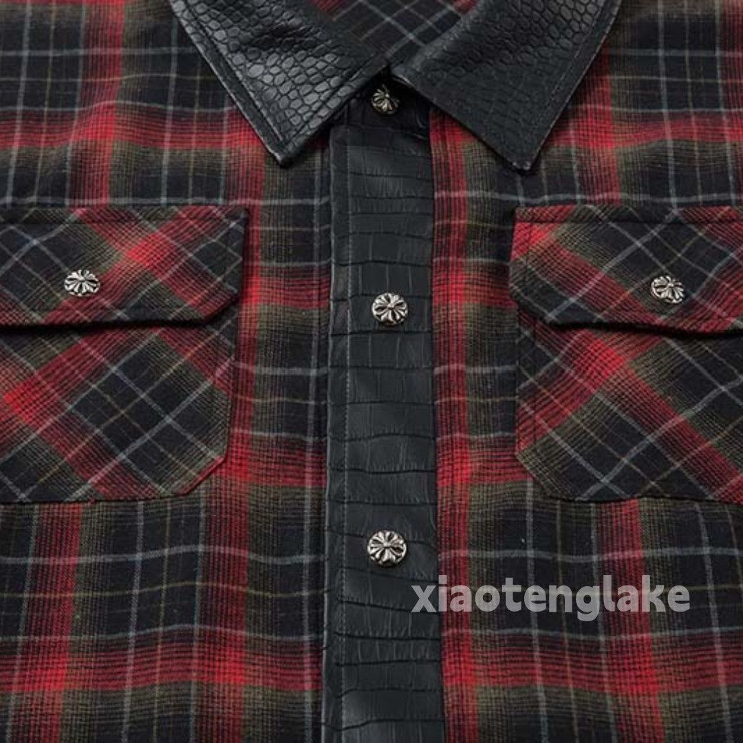 Vintage Unisex plaid yuppie y2k skate hiphop loose shirt Size US M / EU 48-50 / 2 - 3 Thumbnail