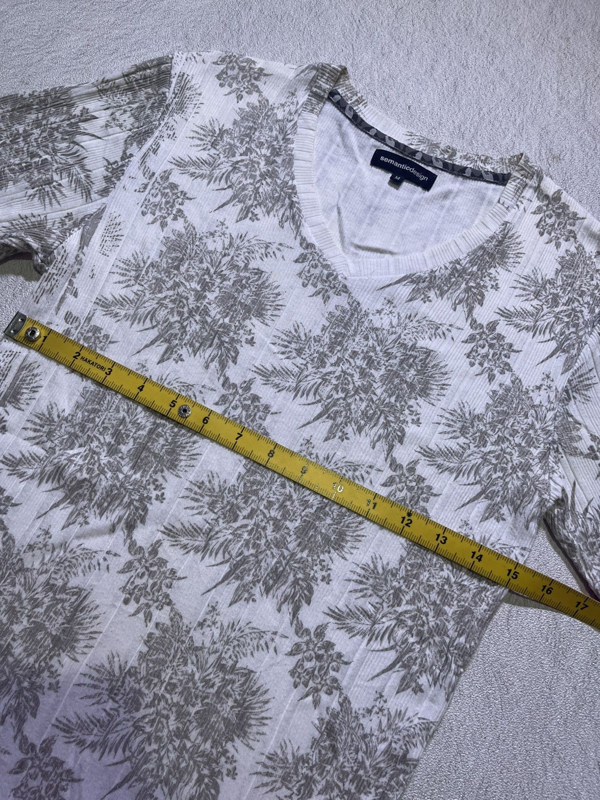 Japanese Brand Y2K SEMANTIC DESIGN short sleeve tshirt Size S / US 4 / IT 40 - 7 Thumbnail