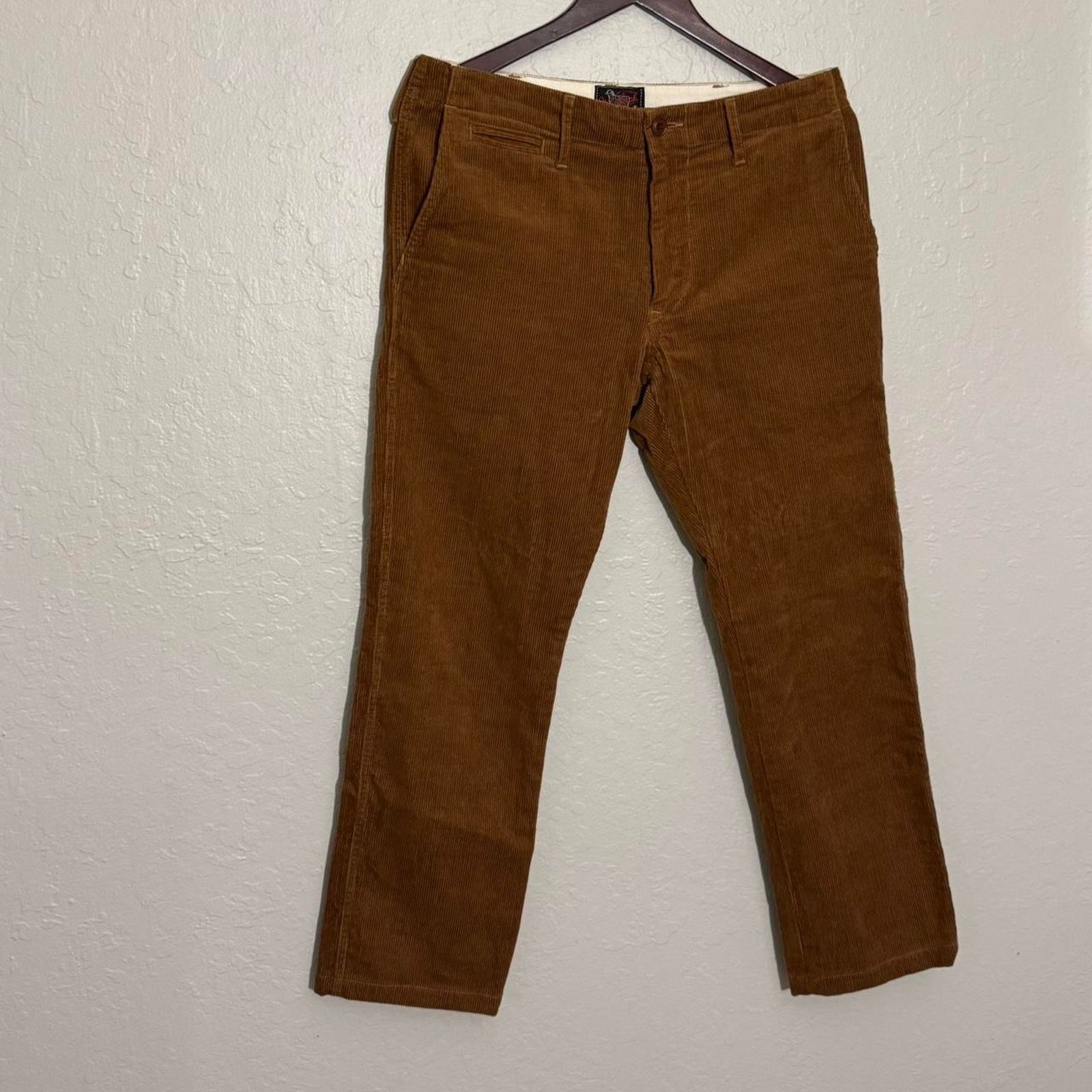 Woolrich Woolen Mills Woolrich Brown corduroy trousers with a relaxed fit 31 Size US 31 - 1 Thumbnail