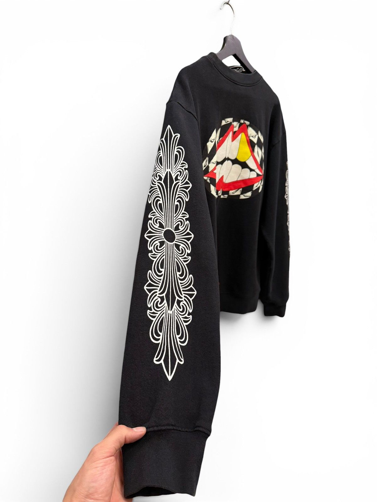 Chrome Hearts Chrome Hearts Matty Boy Chomper Crewneck Size US L / EU 52-54 / 3 - 6 Thumbnail