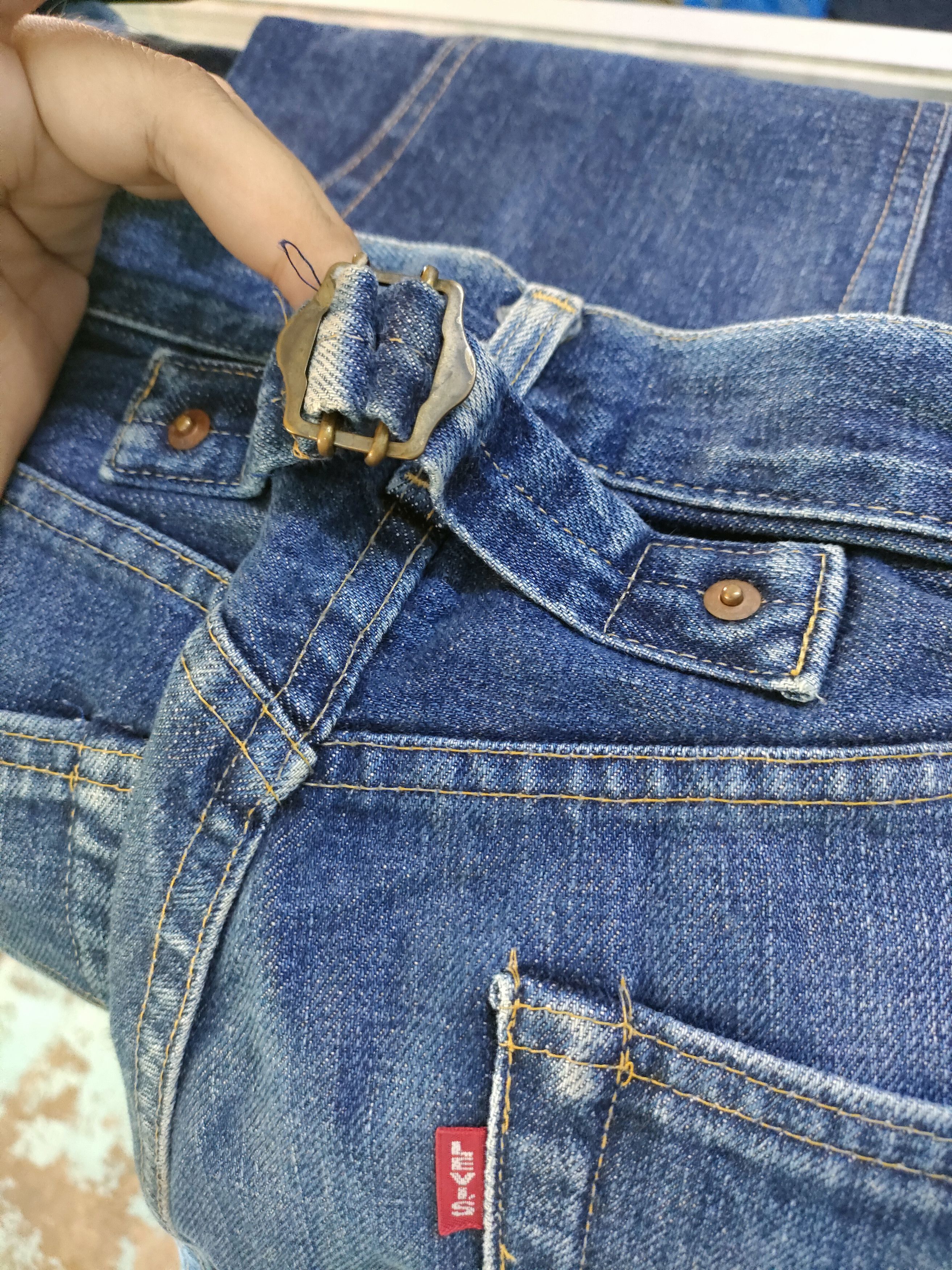 If Six Was Nine × Levi's Vintage Clothing × Vintage Levi's 702 Big E Bucleback Selvedge Jeans Size US 32 / EU 48 - 12 Thumbnail