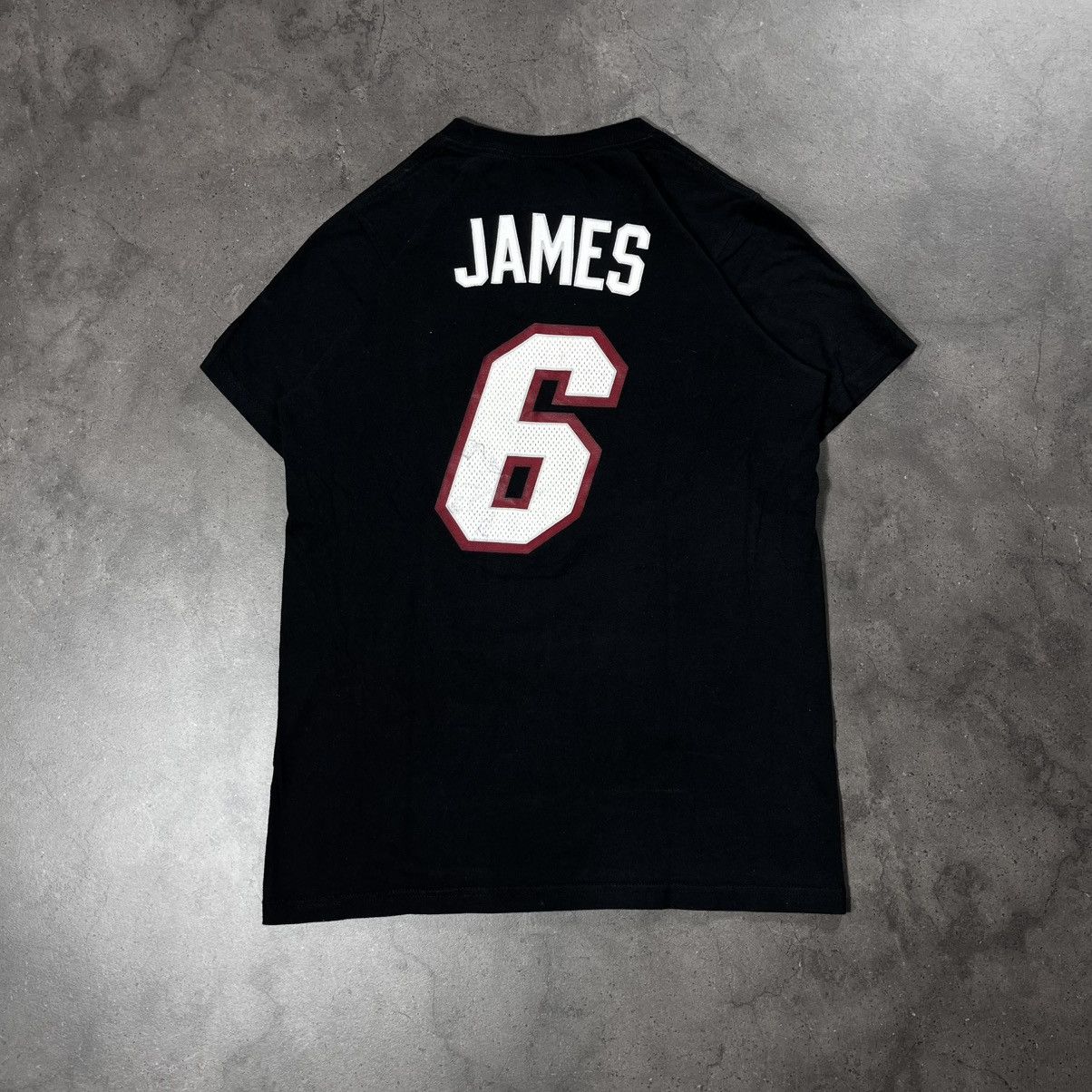 Adidas Vintage 2010s Adidas Miami Heat Lebron James Jersey NBA Tee Size US S / EU 44-46 / 1 - 10 Thumbnail