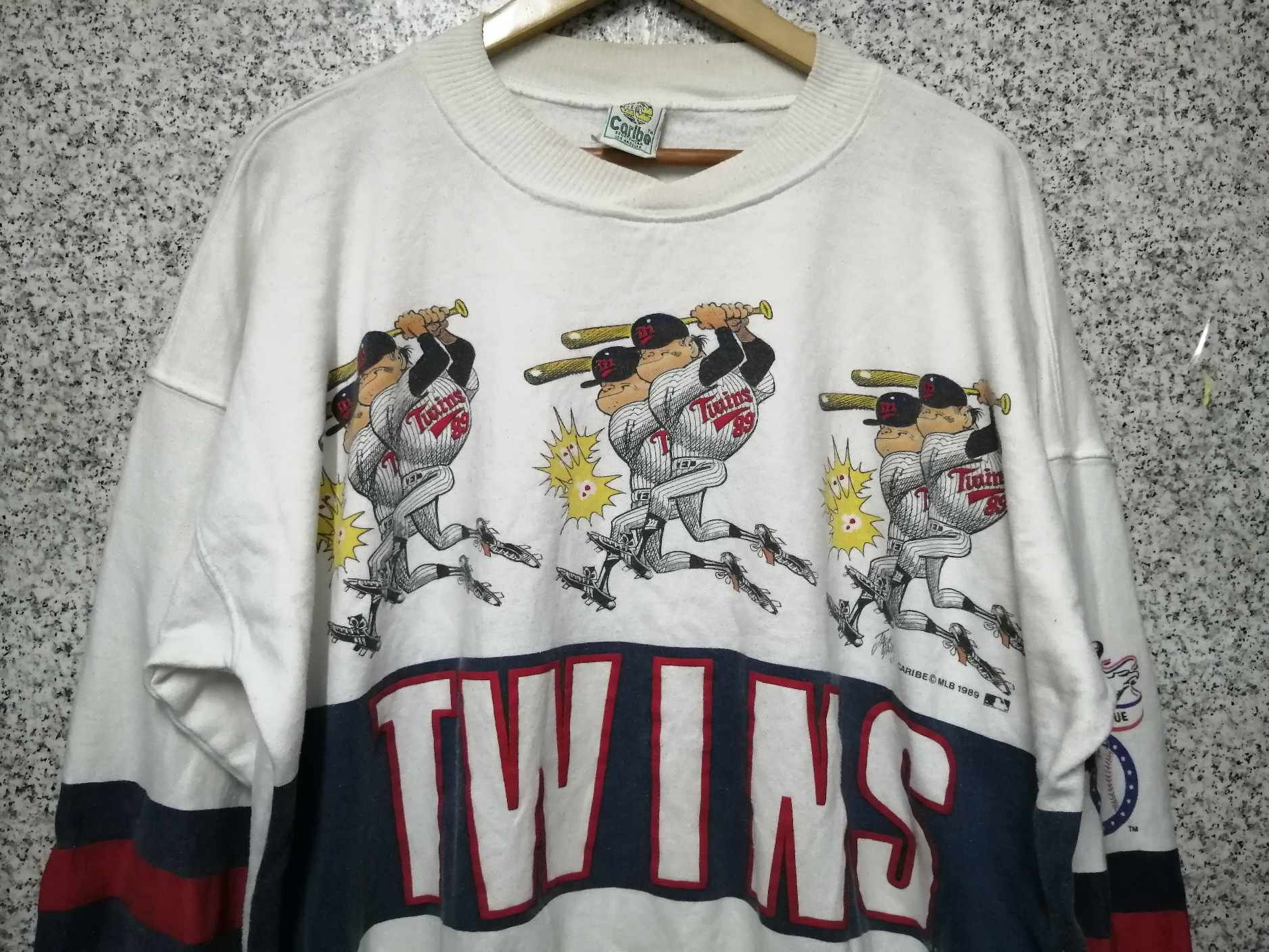 Vintage Thrashed Sun Faded 80s MLB Distressed very rare Size US L / EU 52-54 / 3 - 3 Thumbnail