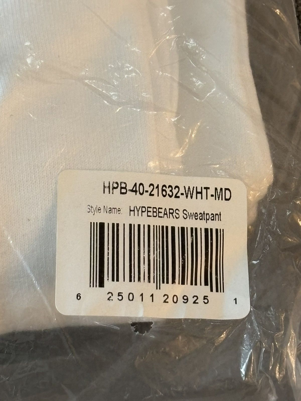Other Women’s HYPE BEARS White Drawstring Sweatpants - Sz: Medium Size 24" / US 00 / IT 34 - 8 Thumbnail