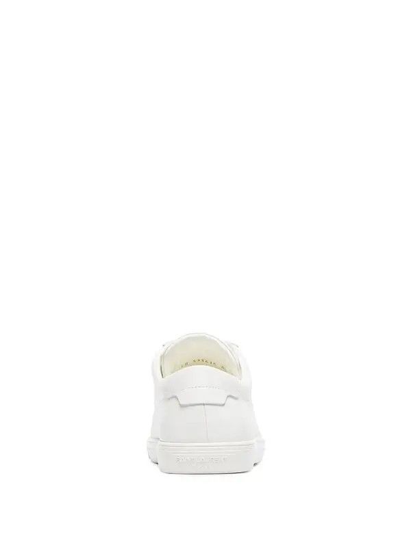 Saint Laurent Paris o1bcso1str0126 Andy Sneakers In Leather in White Size US 9.5 / EU 42-43 - 4 Thumbnail