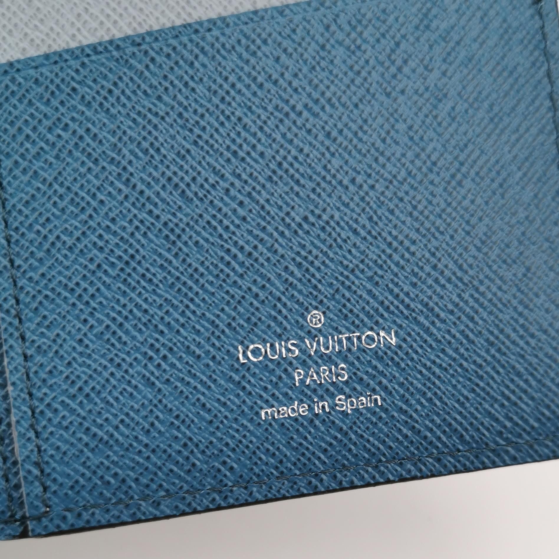 Louis Vuitton Louis Vuitton (LV) Brazza cowhide color matching water ripp Size ONE SIZE - 3 Thumbnail