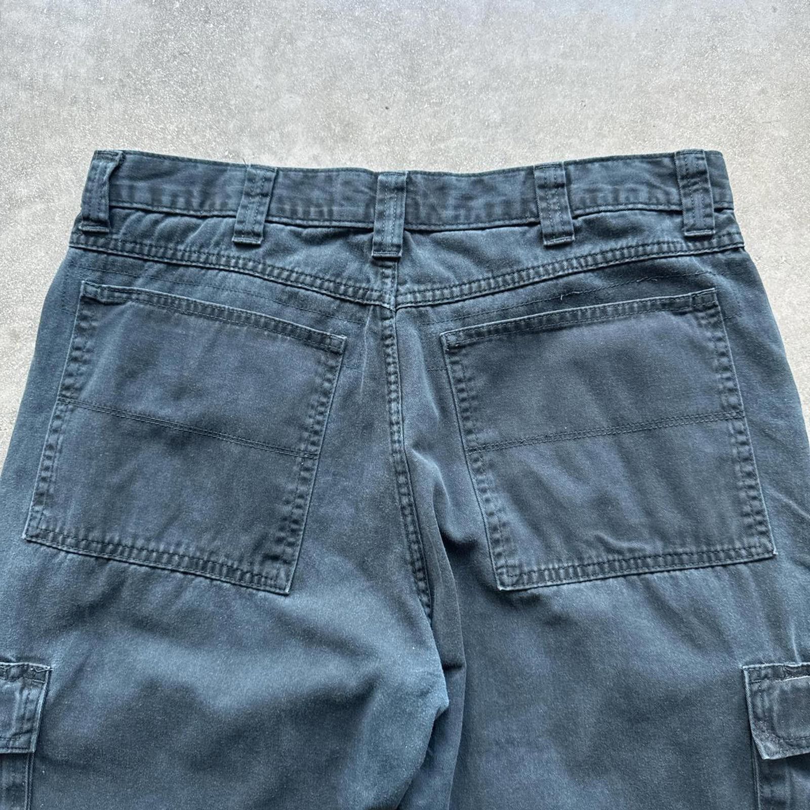 Wrangler Black Wrangler utility cargo pants #skater Size US 34 / EU 50 - 4 Thumbnail