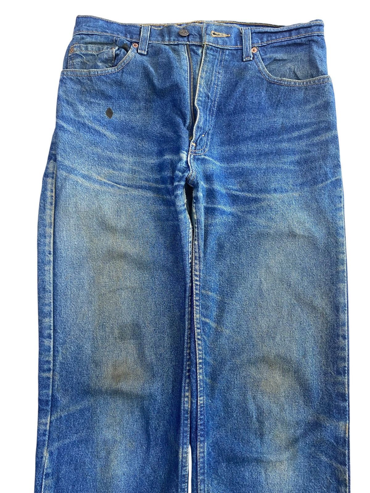 Levi's Vintage Levi’s Acid Blue Wash Style Loose Jeans Size US 32 / EU 48 - 2 Thumbnail