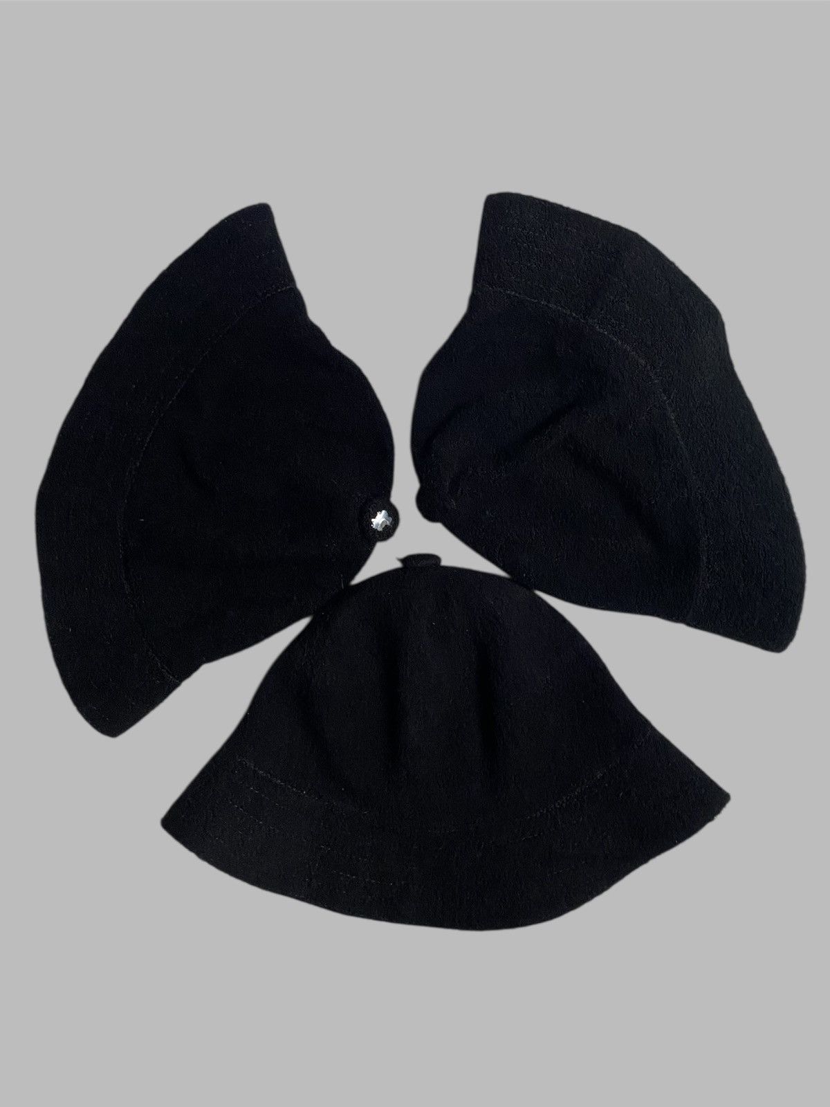 Kangol 3x Bundle Kangol Bermuda Black Hats Size ONE SIZE - 5 Thumbnail