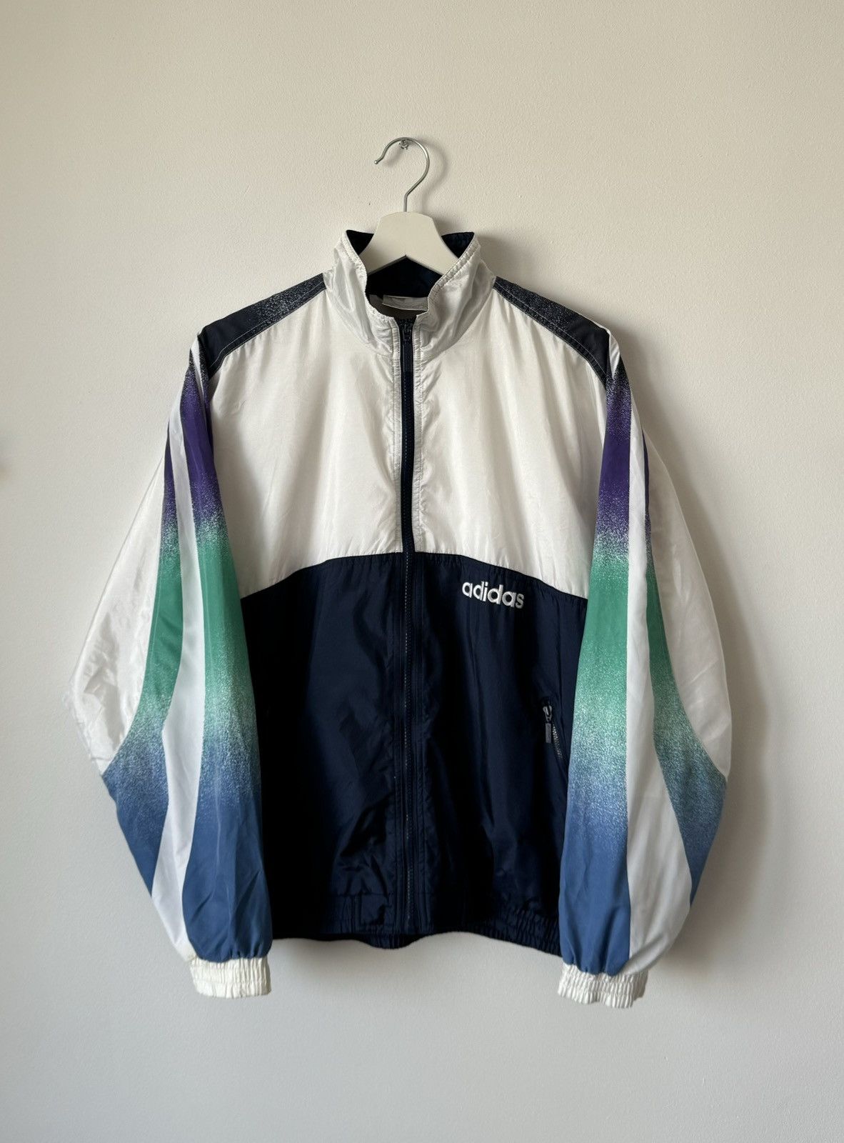 Adidas Adidas Vintage Training Zip Jacket Size US M / EU 48-50 / 2 - 1 Thumbnail