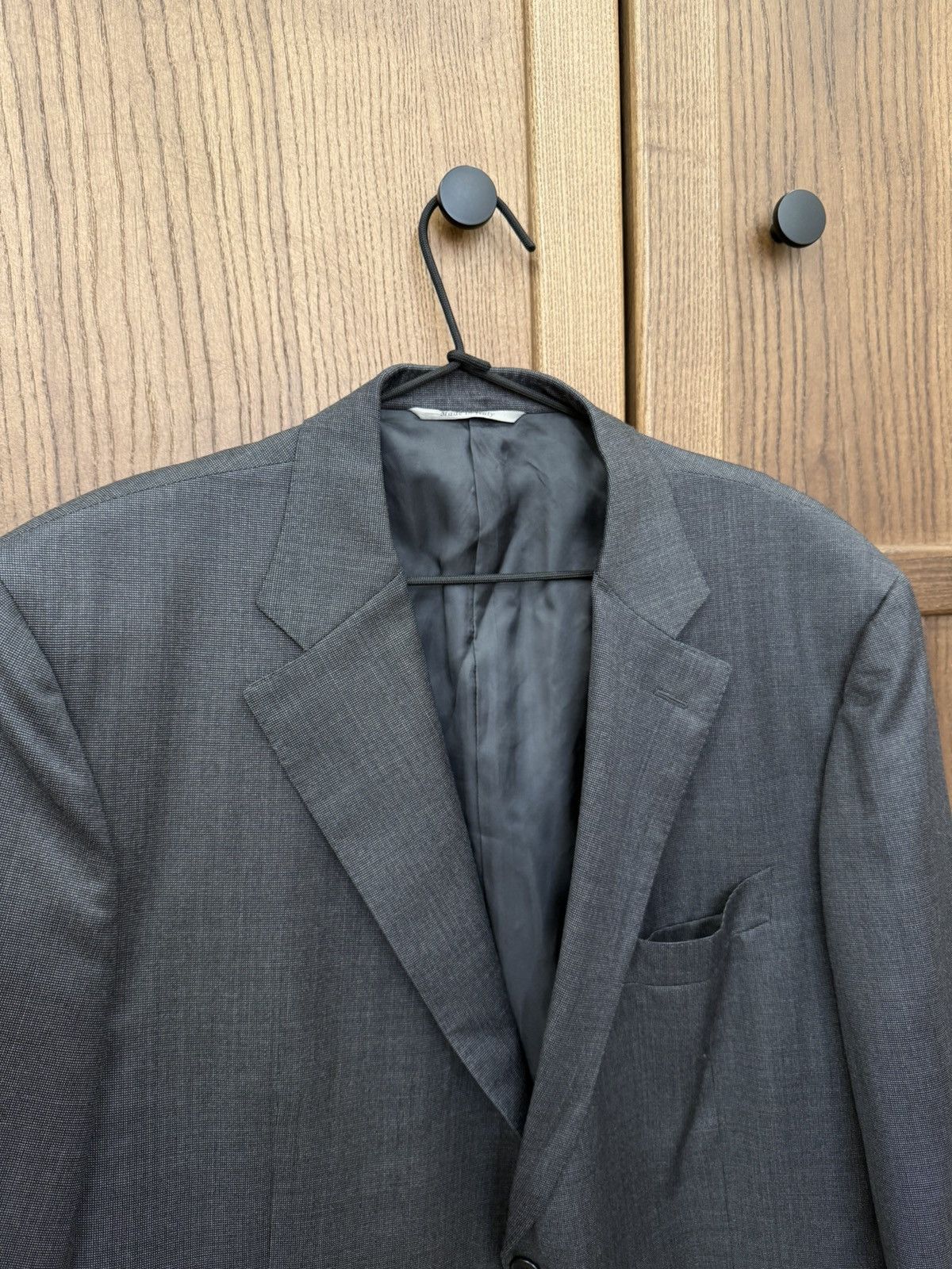 Canali Canali Gray Classic Blazer Two Button Size 48R - 4 Thumbnail