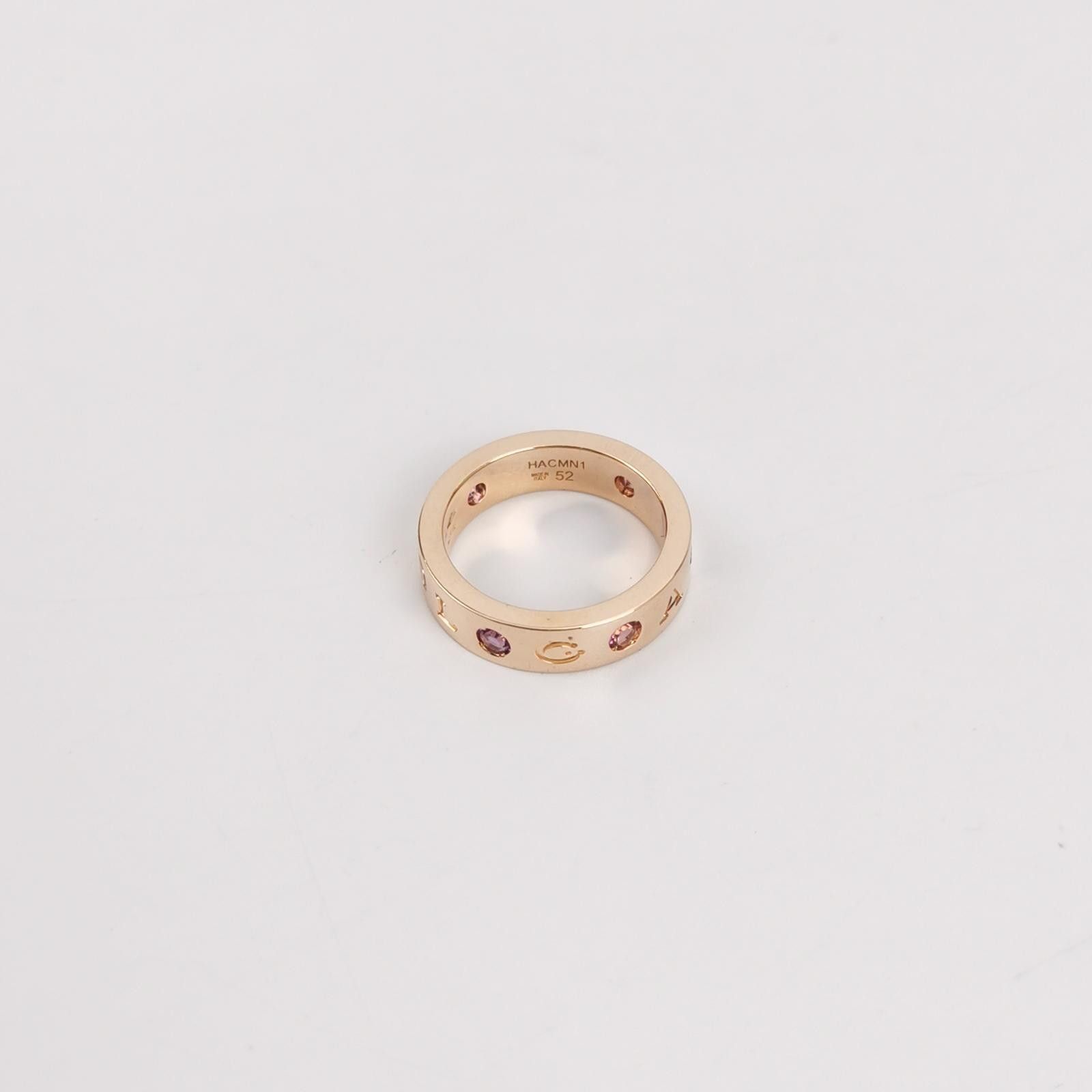 Bvlgari Bvlgari Bvlgari Bvlgari 18K rose gold diamond gemstone doub Size ONE SIZE - 3 Thumbnail