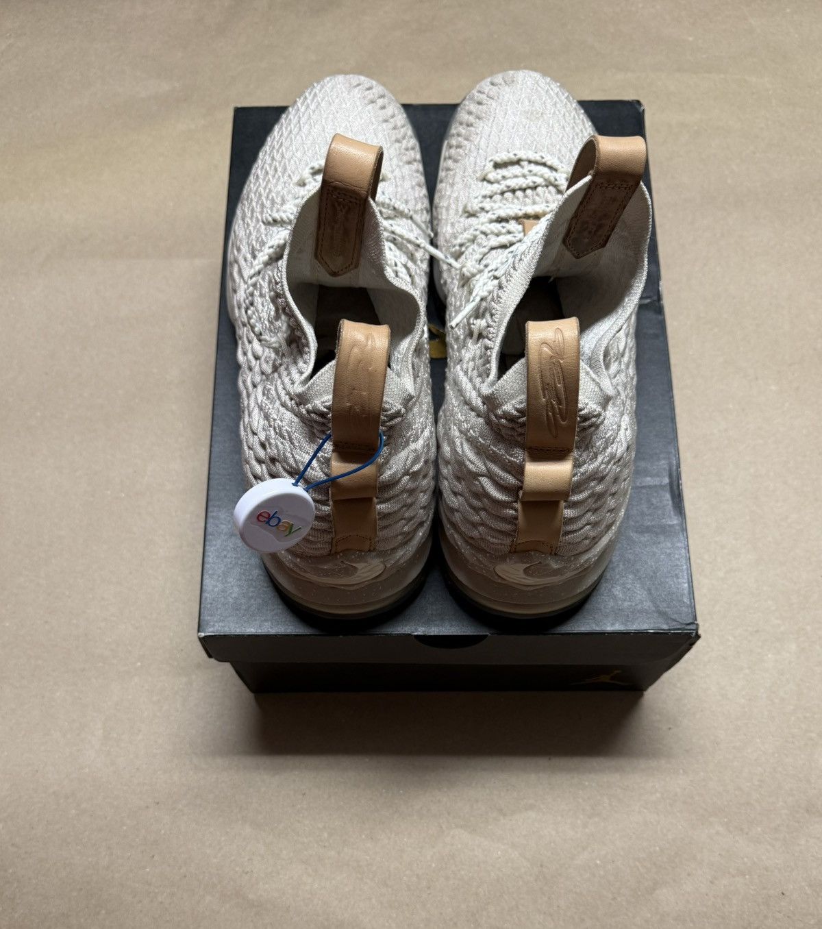 Nike Nike Air Lebron 15 XV Ghost men’s shoes size 13.5 Rare! Size US 13 / EU 46 - 4 Thumbnail