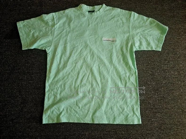 Balenciaga Balenciaga Embroidered Coke Oversize T. Size US S / EU 44-46 / 1 - 1 Thumbnail