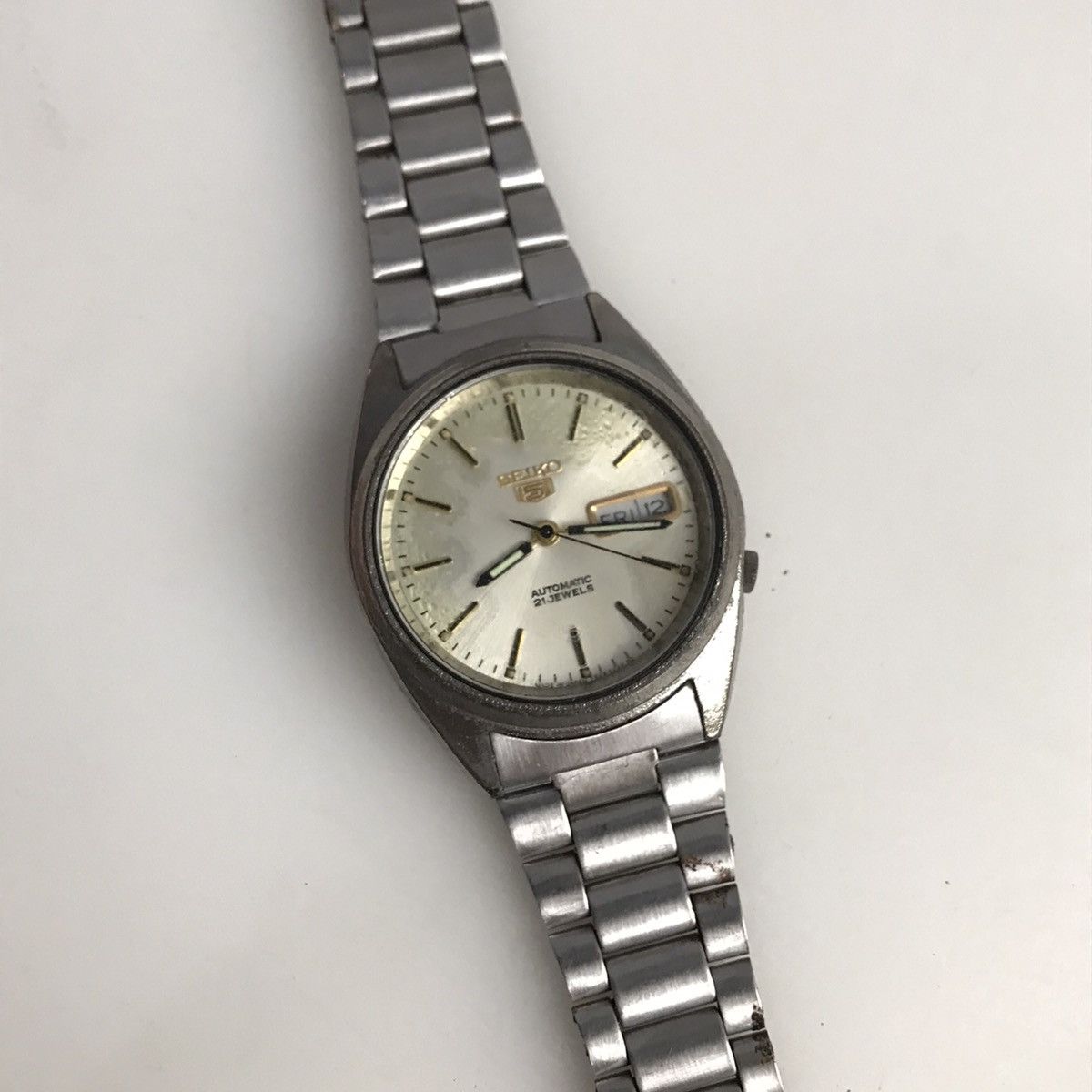 Japanese Brand × Seiko × Vintage Vintage SEIKO JDM 5 7009-3120 analog vintage automatic watch Size ONE SIZE - 2 Thumbnail