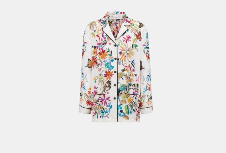 Dior o1w1db10425 411V33B Shirt in Multicolor Size S / US 4 / IT 40 - 1 Thumbnail