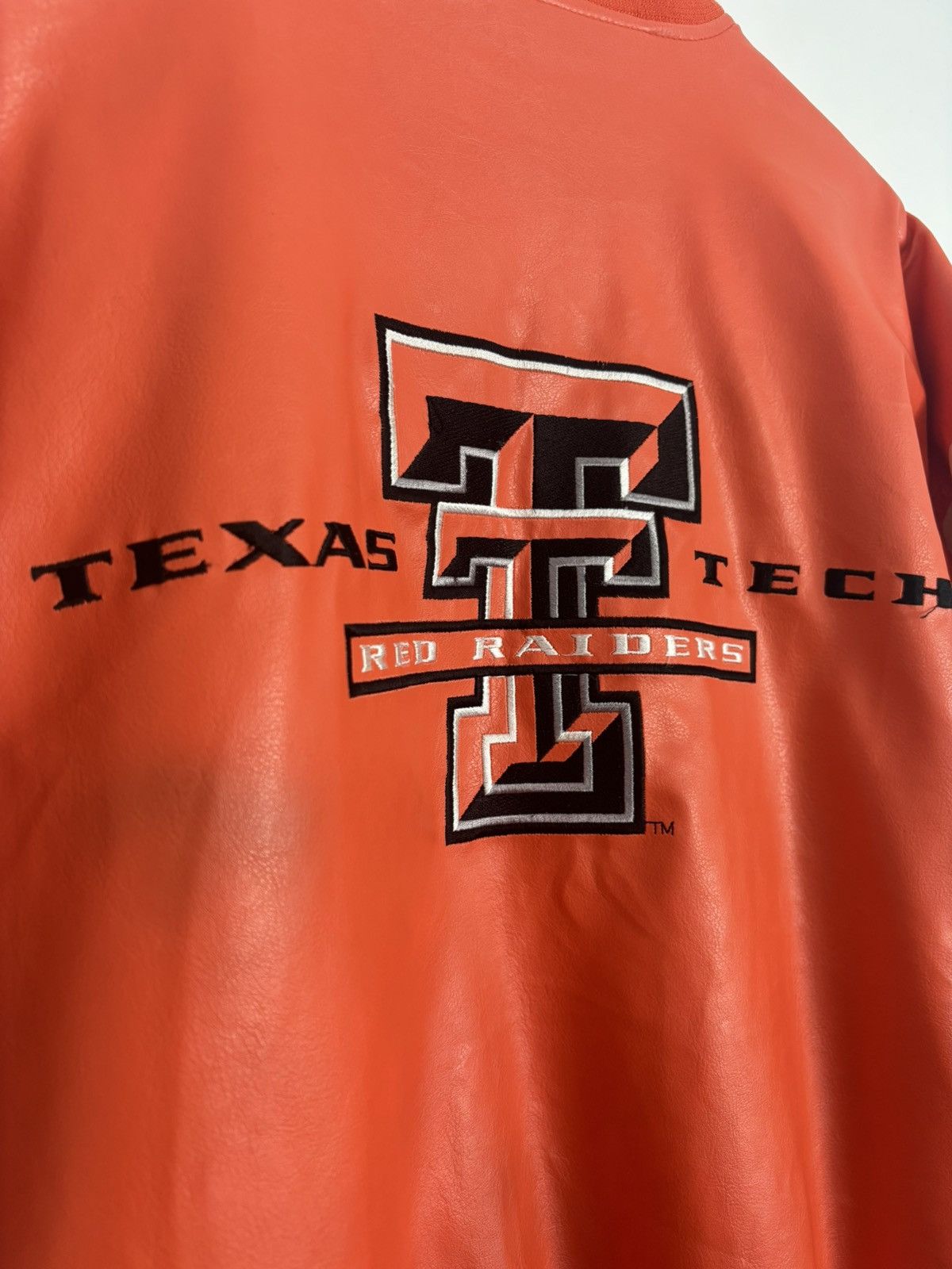 Vintage Vintage 90’s-00’s Texas Tech Varsity Jacket Size US L / EU 52-54 / 3 - 4 Thumbnail