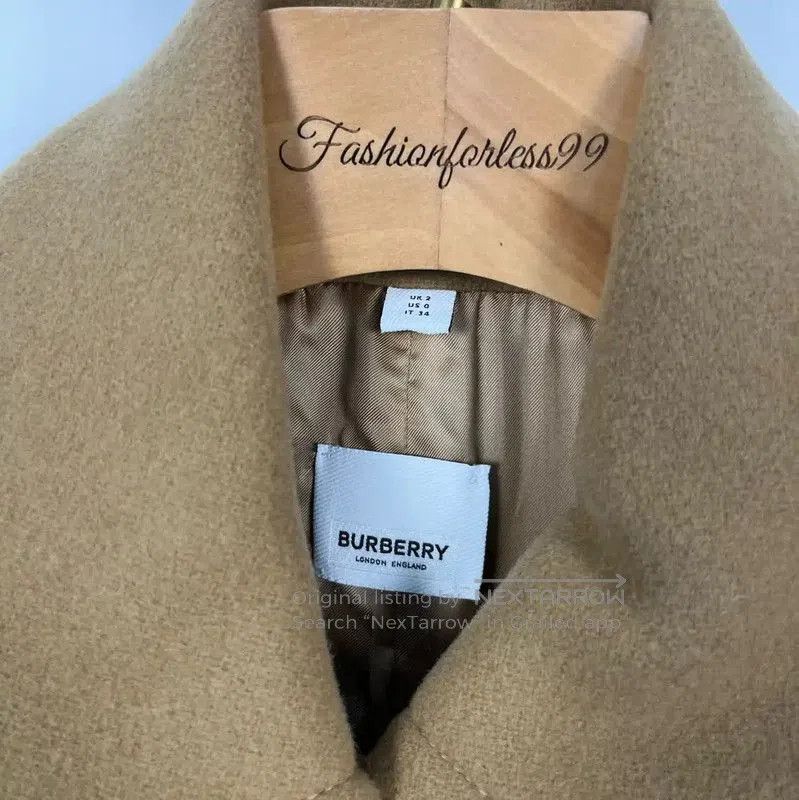 Burberry Burberry Camel Wool Women's Coat. Size XXS / US 00 / IT 34 - 4 Thumbnail