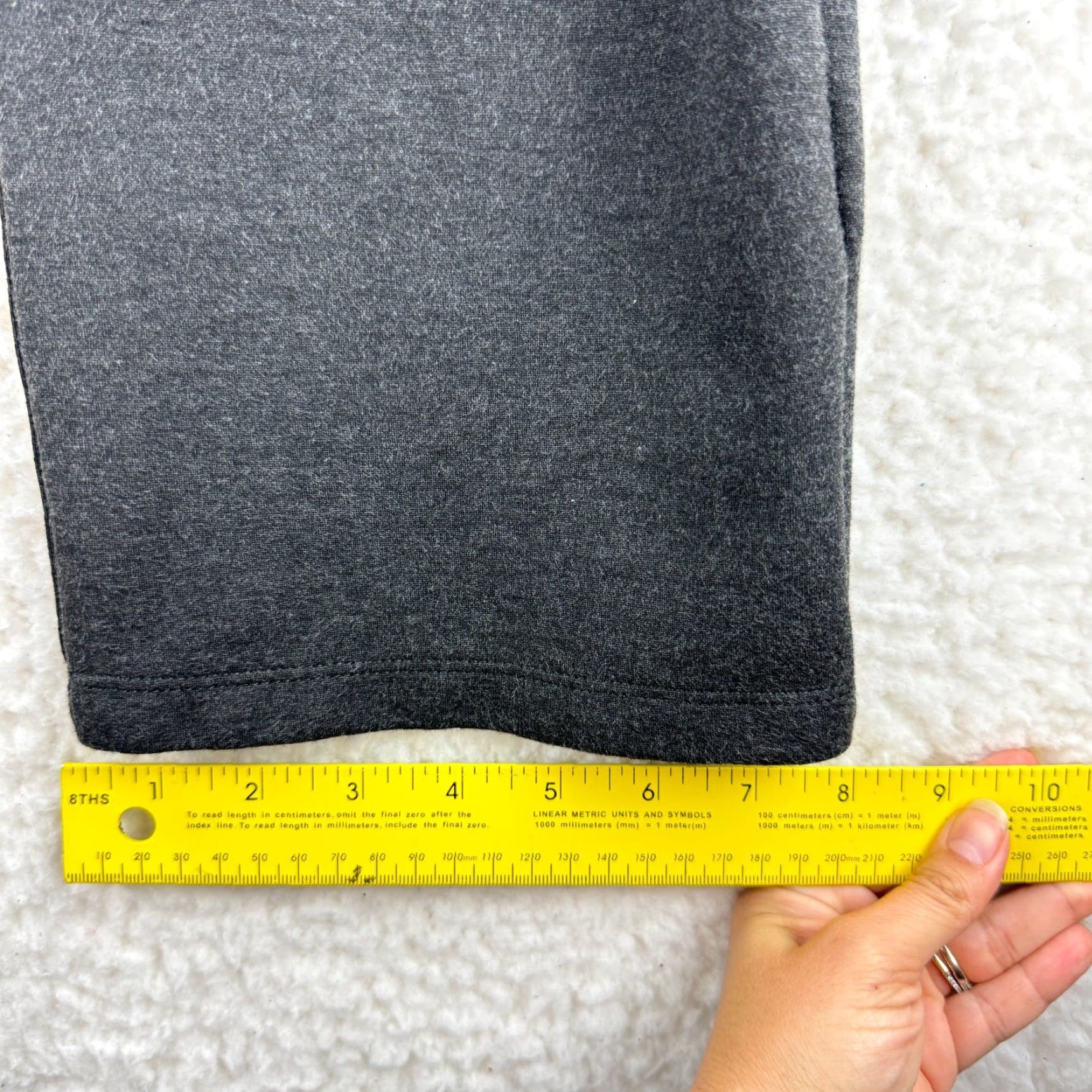 Vintage Betabrand Gray Pull On Straight Leg Pants Womens Stretch Elastic Waist Size XLP Size 40" / US 18 - 6 Thumbnail