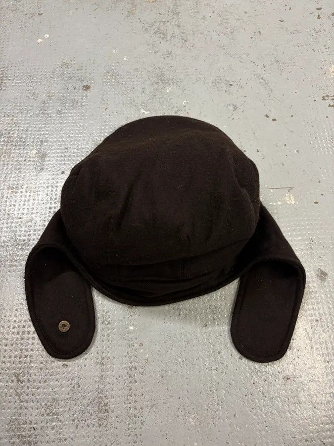 Maison Margiela FW2007 Maison Margiela Brown Wool Cap Hat Size ONE SIZE - 5 Thumbnail