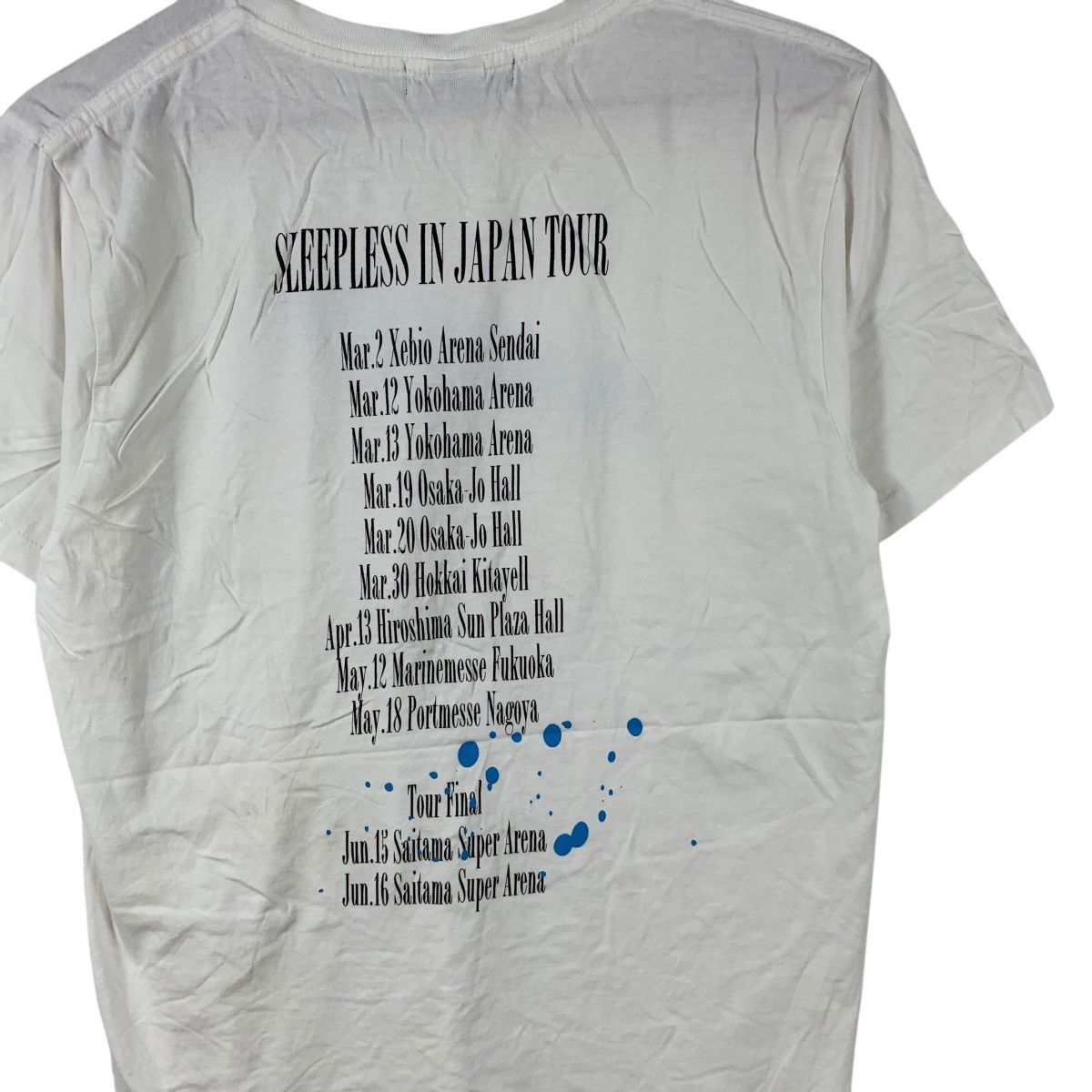 Vintage ALEXANDROS RX RECORDS Sleepless In Japan Tour Tee Shirt Size US L / EU 52-54 / 3 - 6 Thumbnail