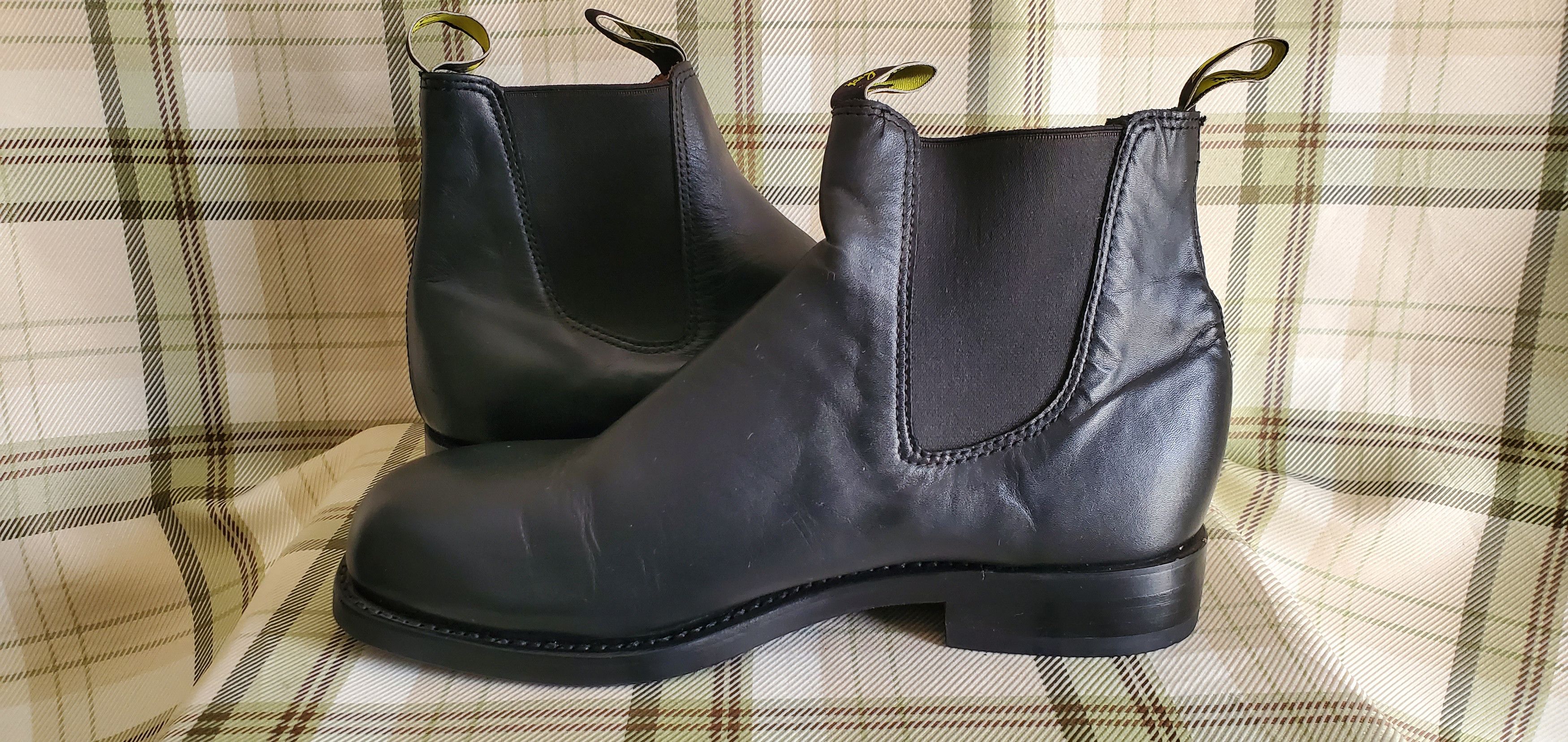 Other Thomas Cook Black Leather Ankle Boots Size US 9.5 / EU 42-43 - 7 Thumbnail