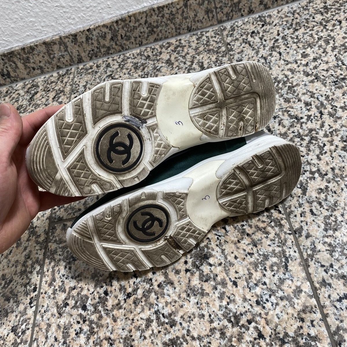 Chanel Chanel Sneakers Suede Nylon Reflective (2019) Size US 6.5 / EU 39-40 - 11 Thumbnail