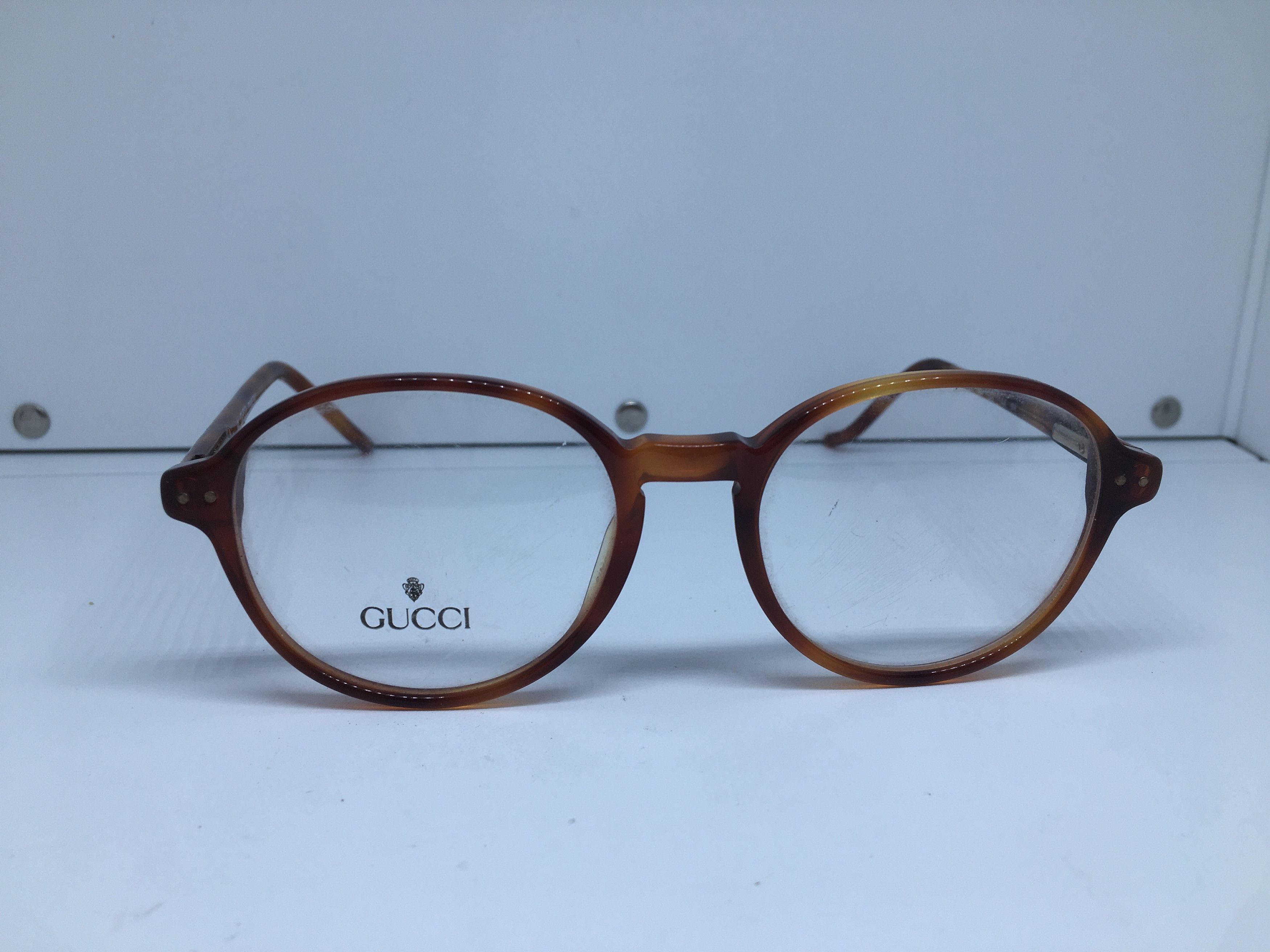 Gucci Vintage GUCCI GG1144 Eyeglasses Frame Italy Size ONE SIZE - 2 Thumbnail