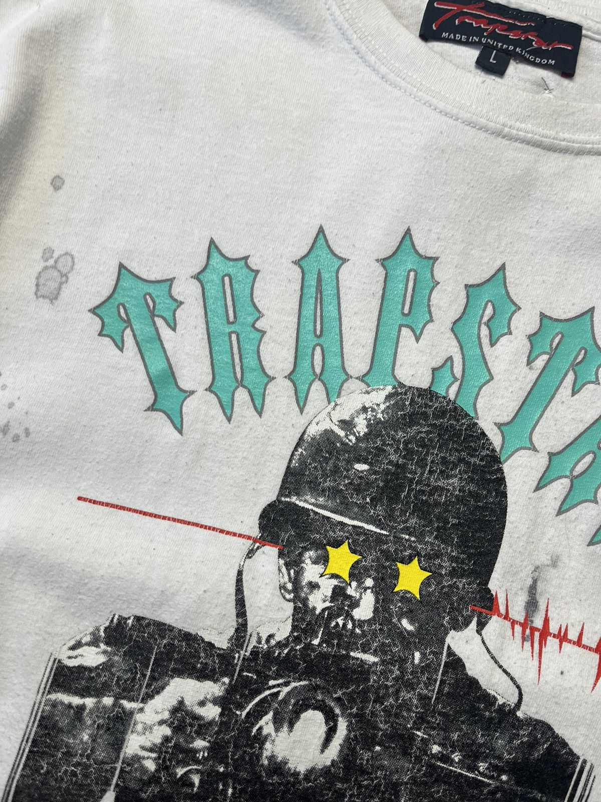Trapstar London Men's Trapstar London Drill Big Logo Y2K Designer Tee Size US L / EU 52-54 / 3 - 13 Thumbnail