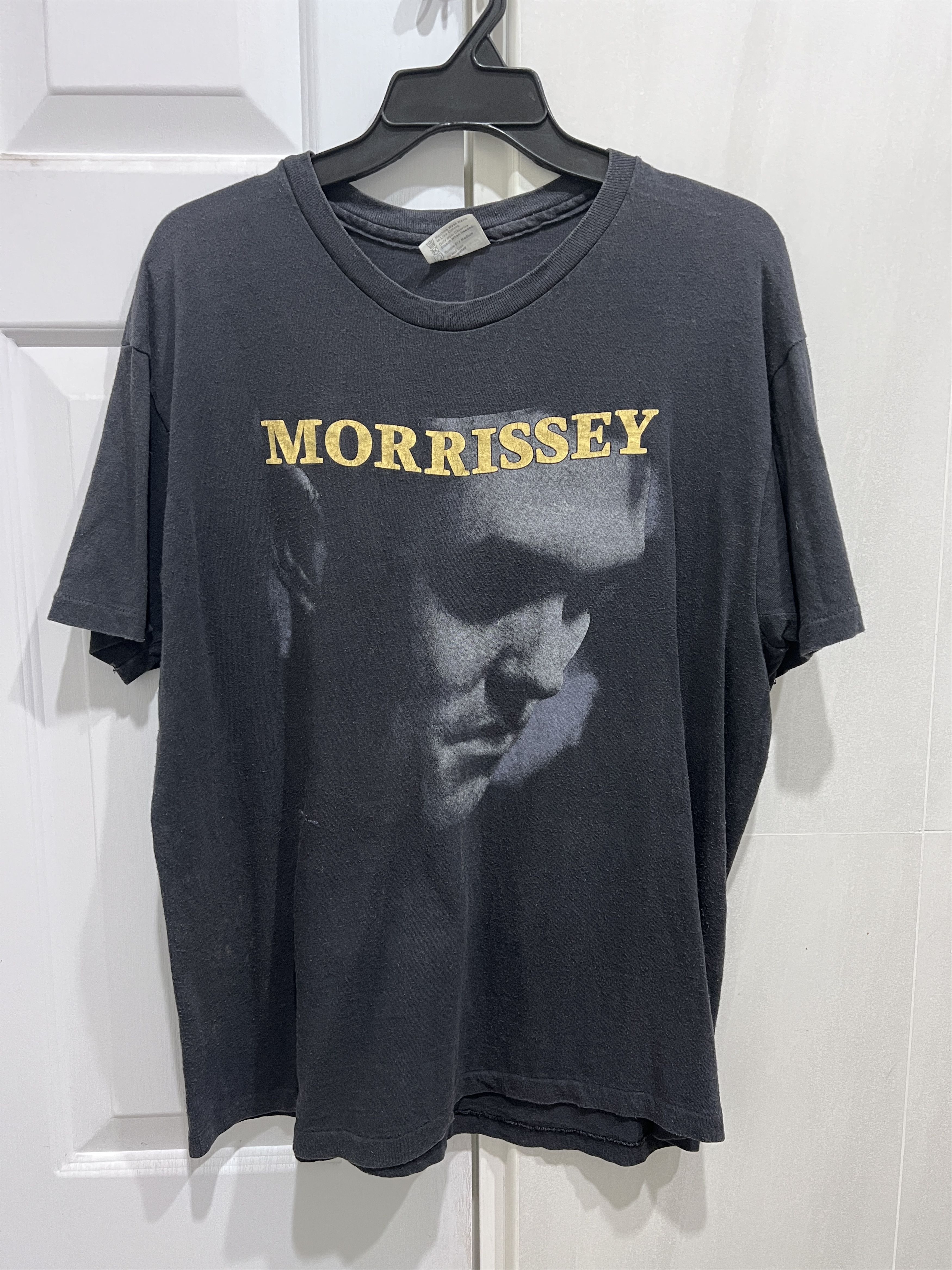 Vintage 80s Morrissey Viva Hate Promo Tee XL Faded